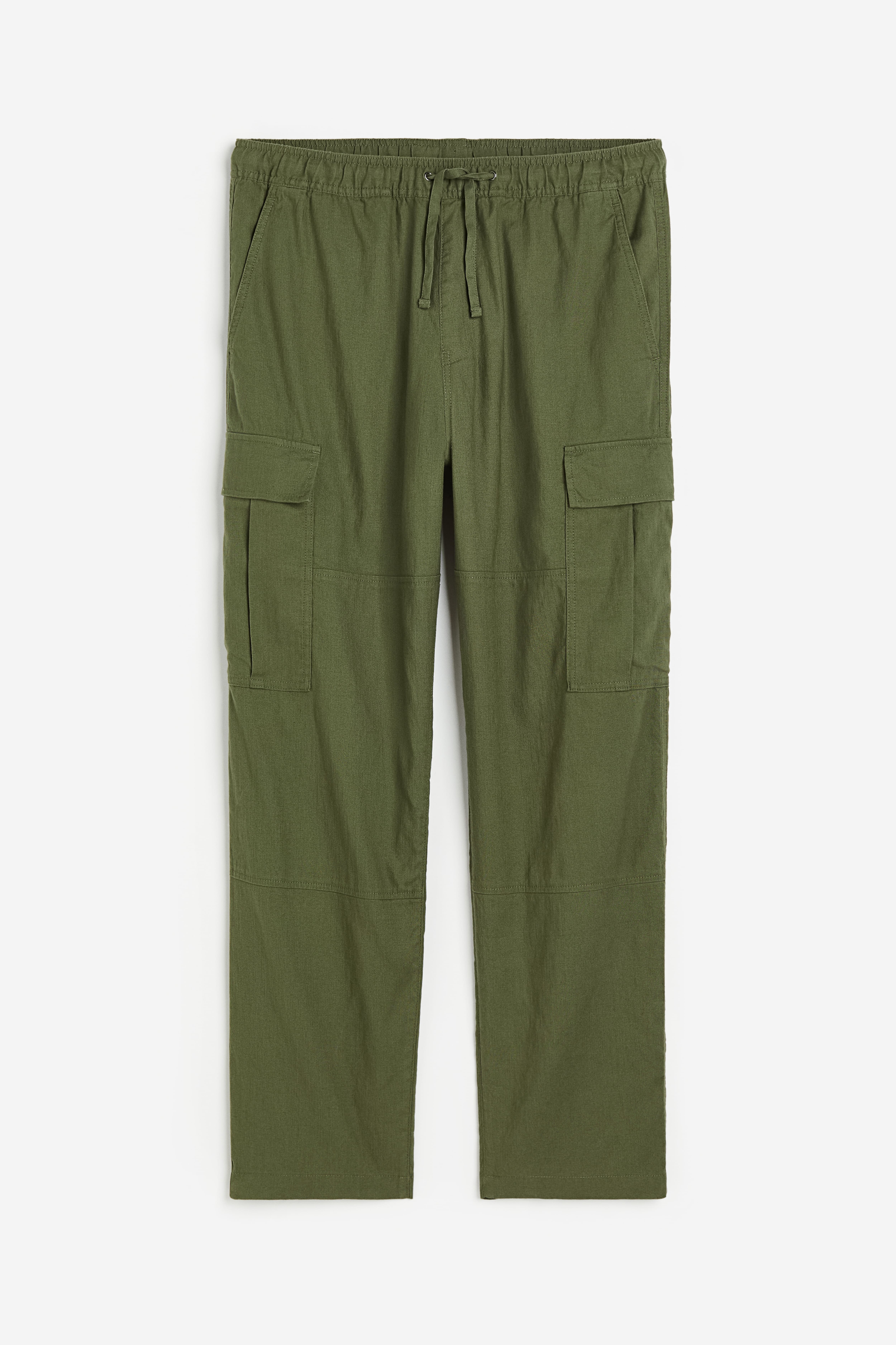 H&m green cargo pants best sale