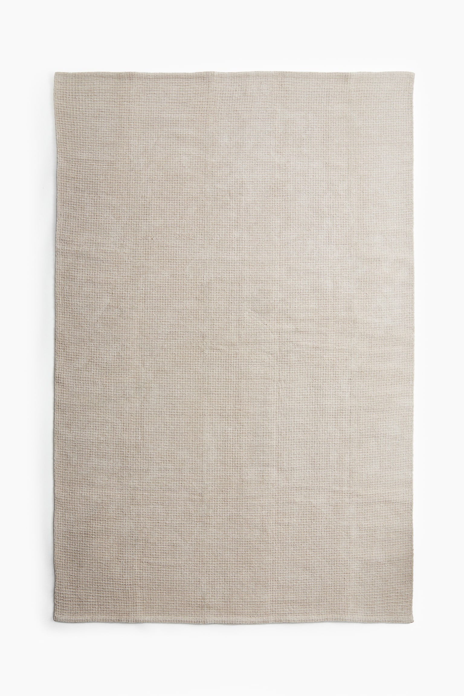 Large cotton rug - Beige/Light beige - 1