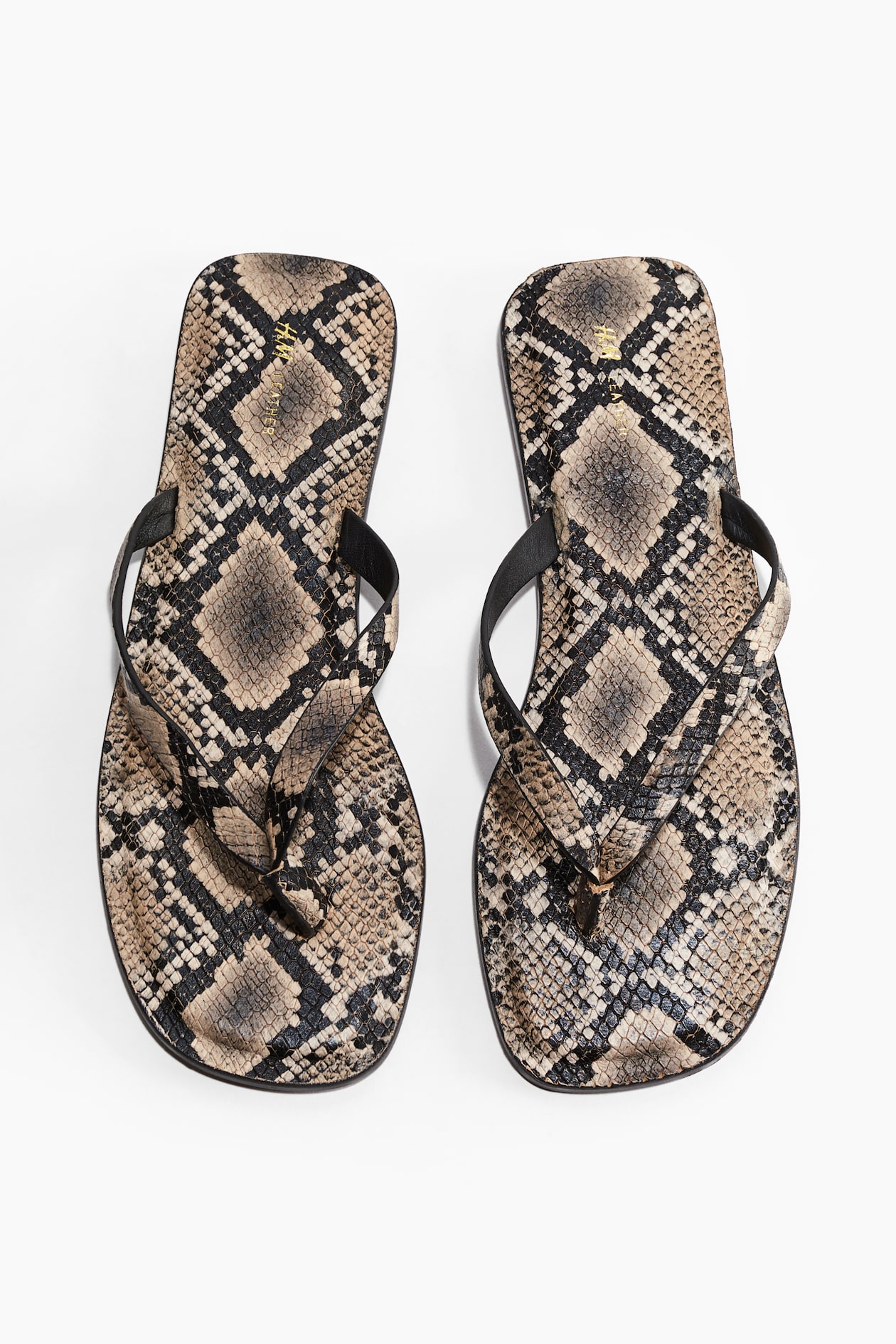 Leather Flip-Flops