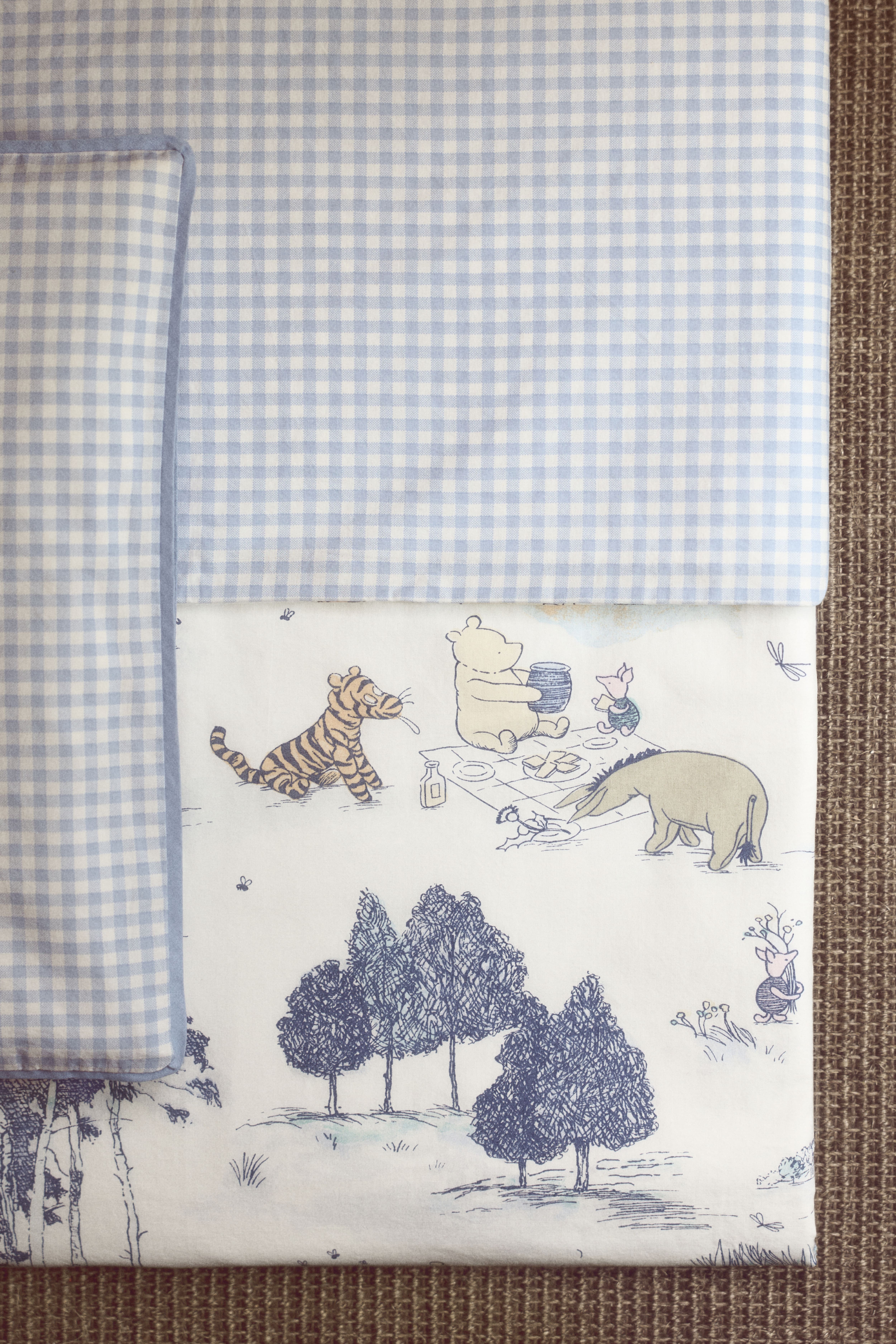 Patterned Crib Duvet Cover Set