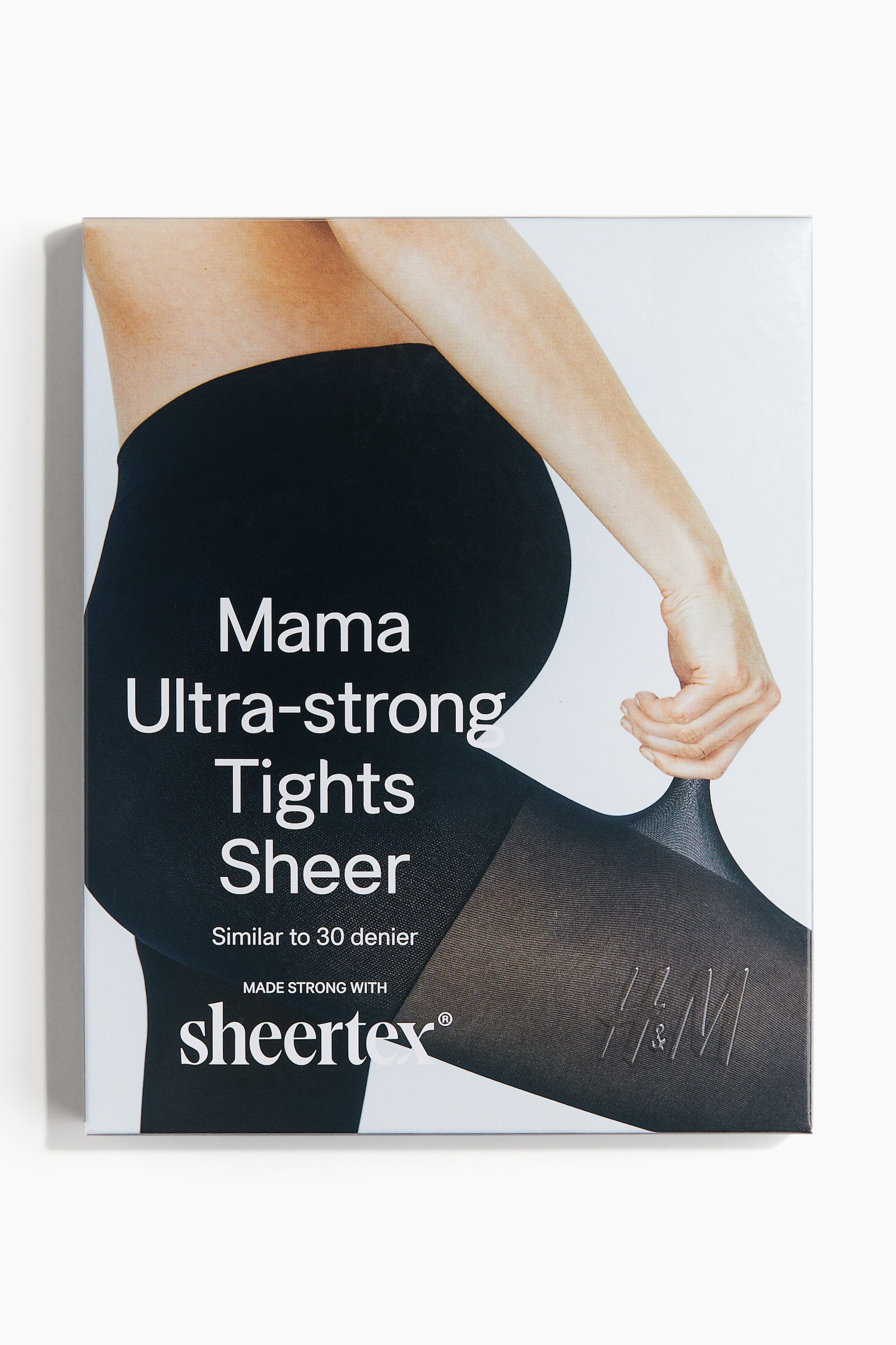 Чулки Mama Sheertex® Ultra-Strong — H&M, цвет: Чёрный — фото 1