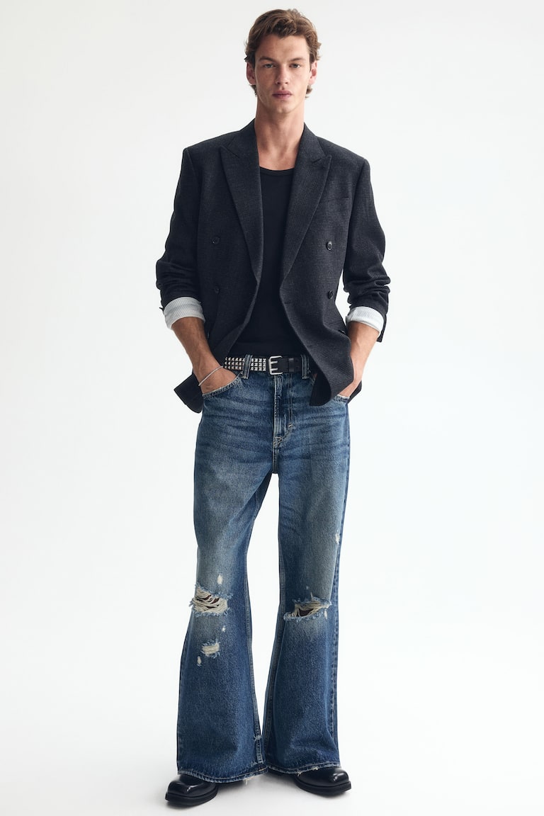 Loose Bootcut Jeans