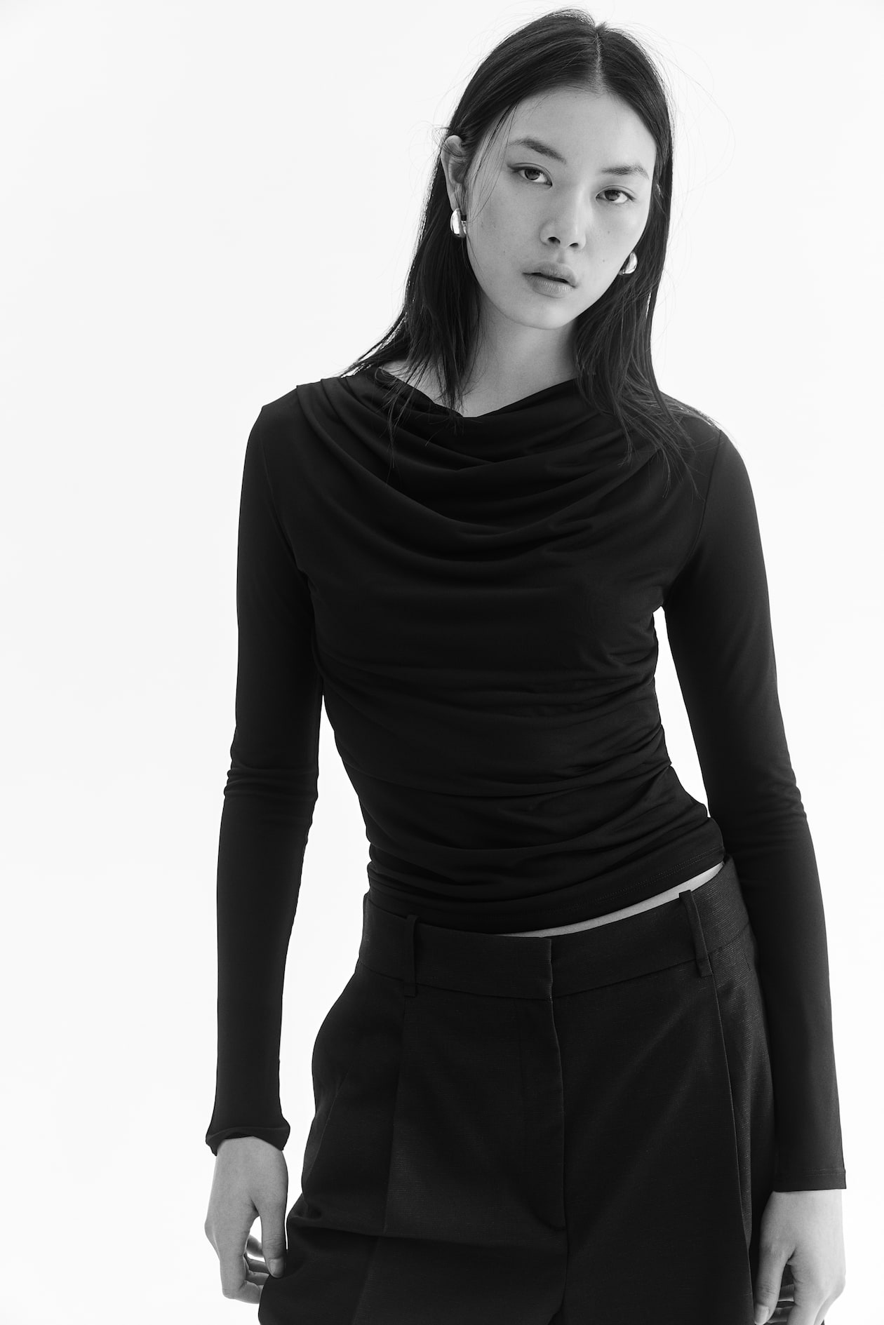 Cowl-Neck Top