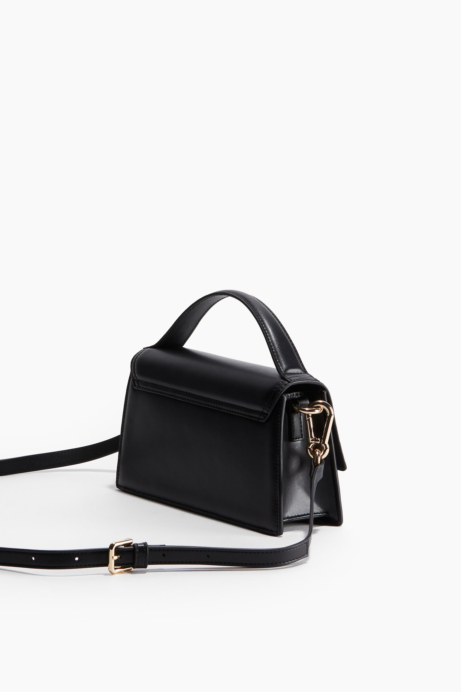 Crossbody bag - Black/Black/Light beige - 4