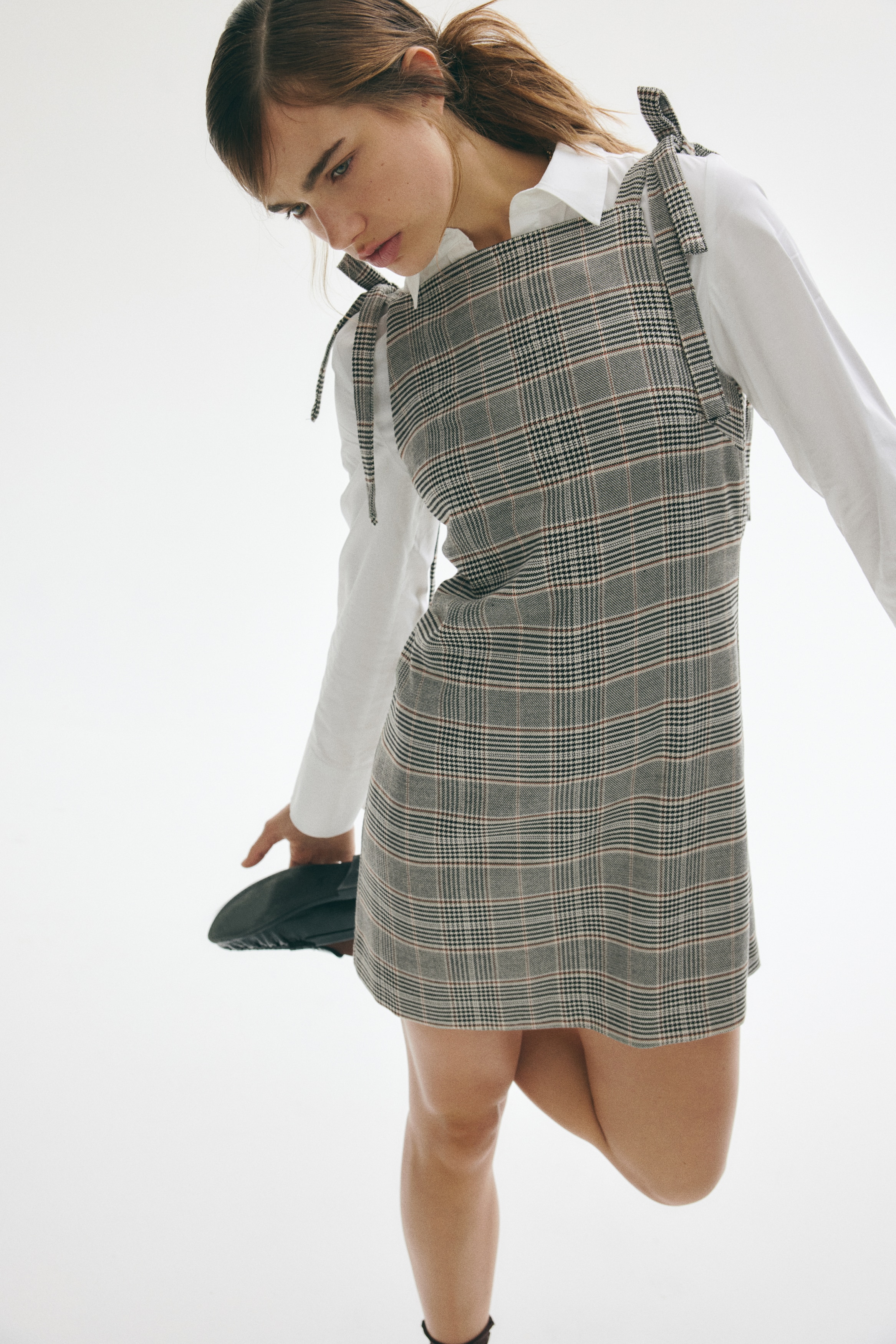 Bow-detail dress