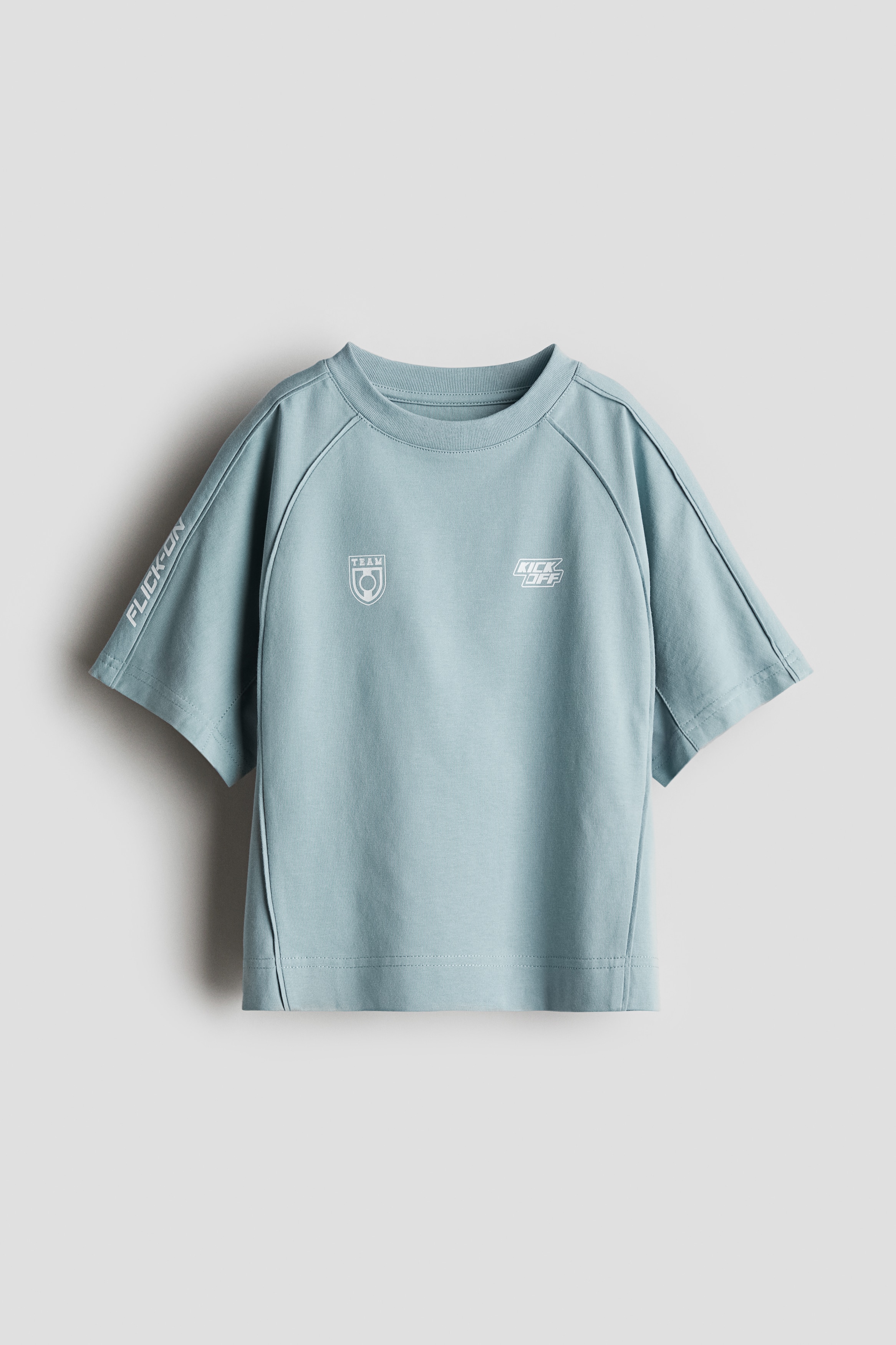 H & M - COOLMAX®Tシャツ - ターコイズ H & M - COOLMAX®Tシャツ - ターコイズ