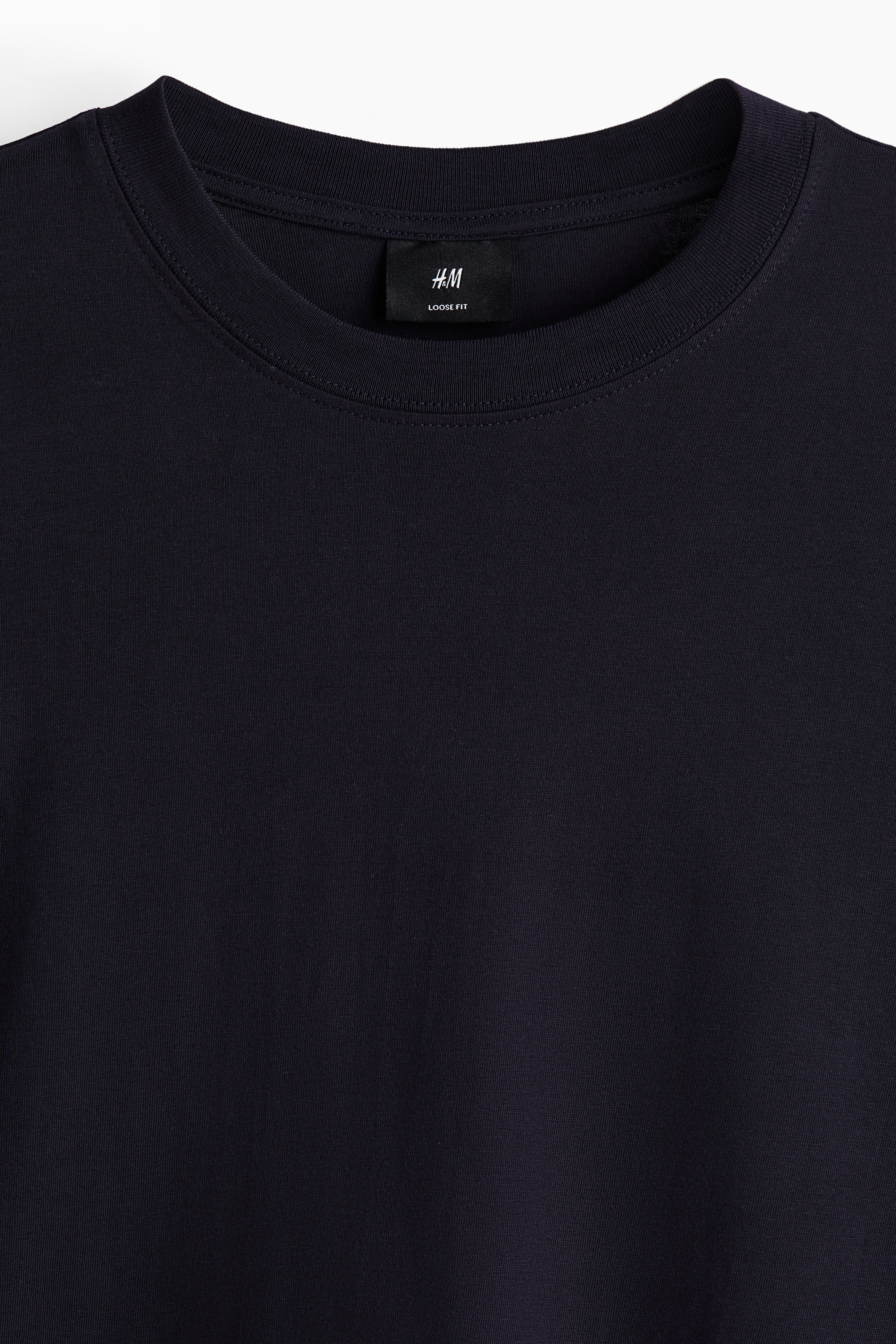 Loose Fit Long-sleeved jersey top