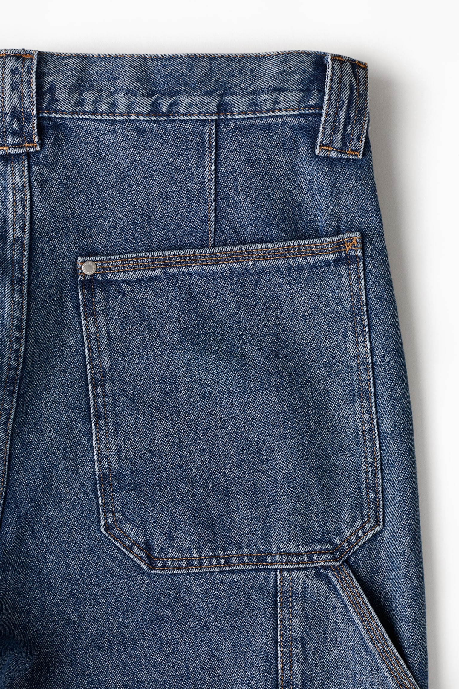 Carpenter Baggy Jeans - Denim blue/Denim black/Denim blue - 6