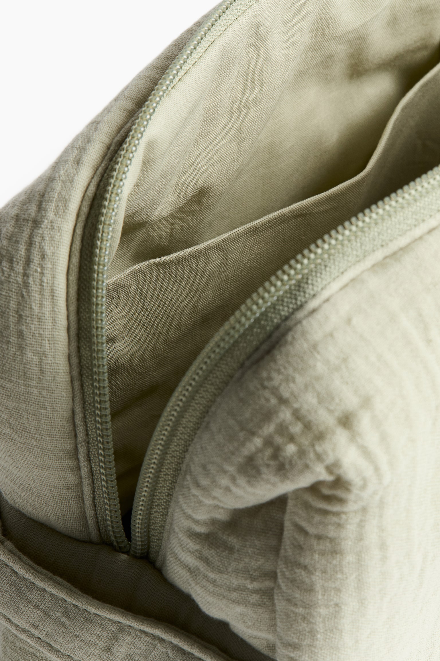 Muslin changing bag - Light khaki green/Pink/Light beige - 5