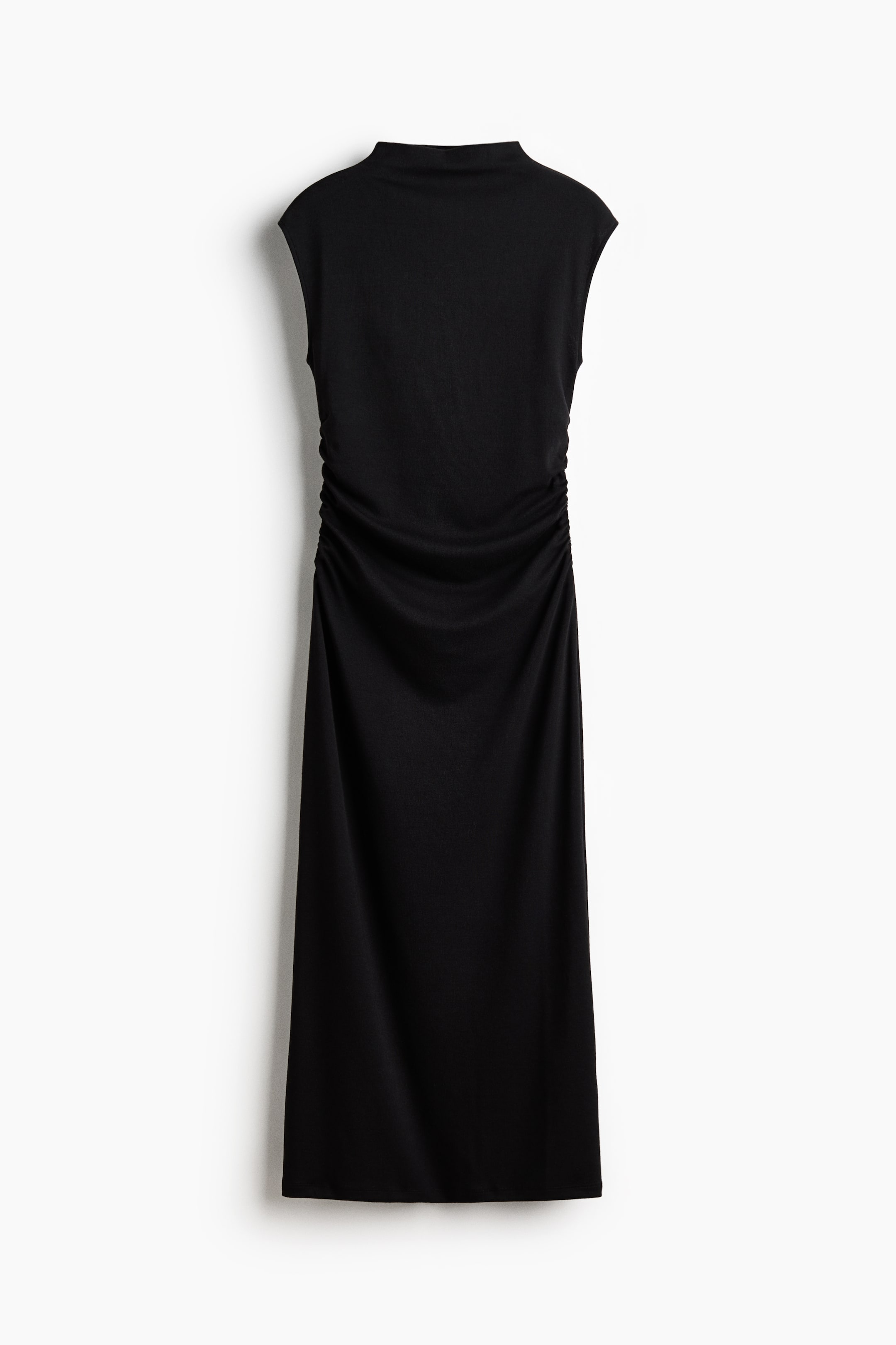 Sleeveless Mock Turtleneck Dress