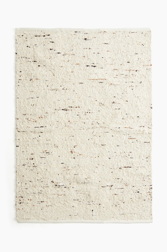 Wool-Blend Rug - Natural white - 1