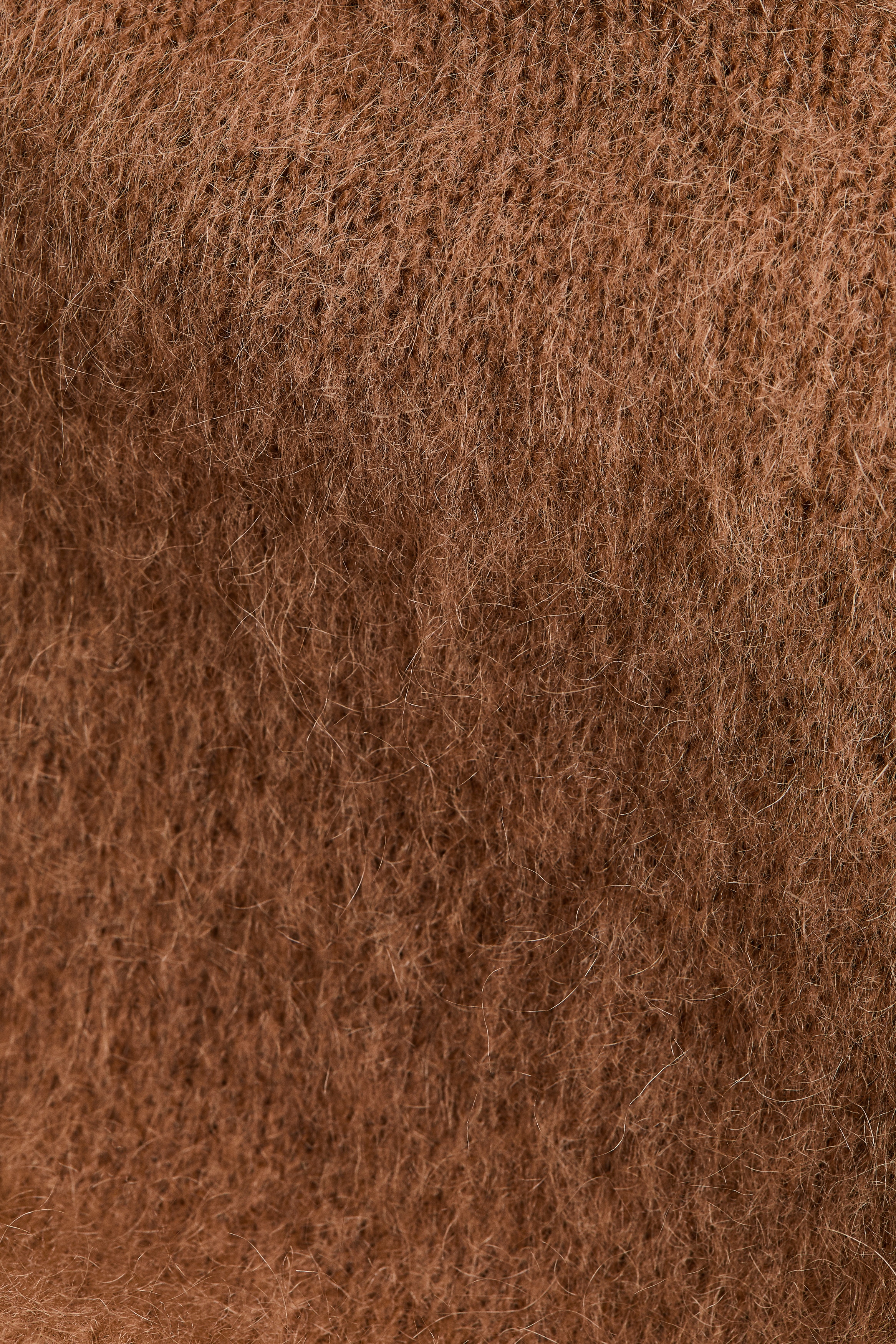 Oversized mohair-blend jumper