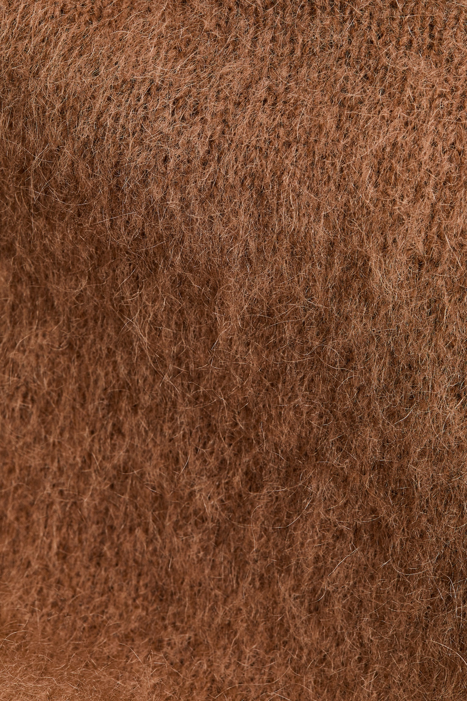 Oversized mohair-blend jumper - Dark beige/Mustard yellow/Light beige/Striped - 6