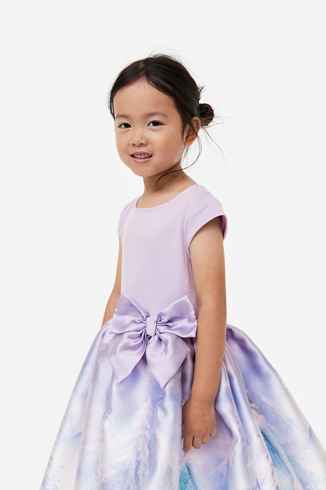 Bow-detail dress - Light purple/Frozen/Light purple/Frozen/Turquoise/Encanto - 6