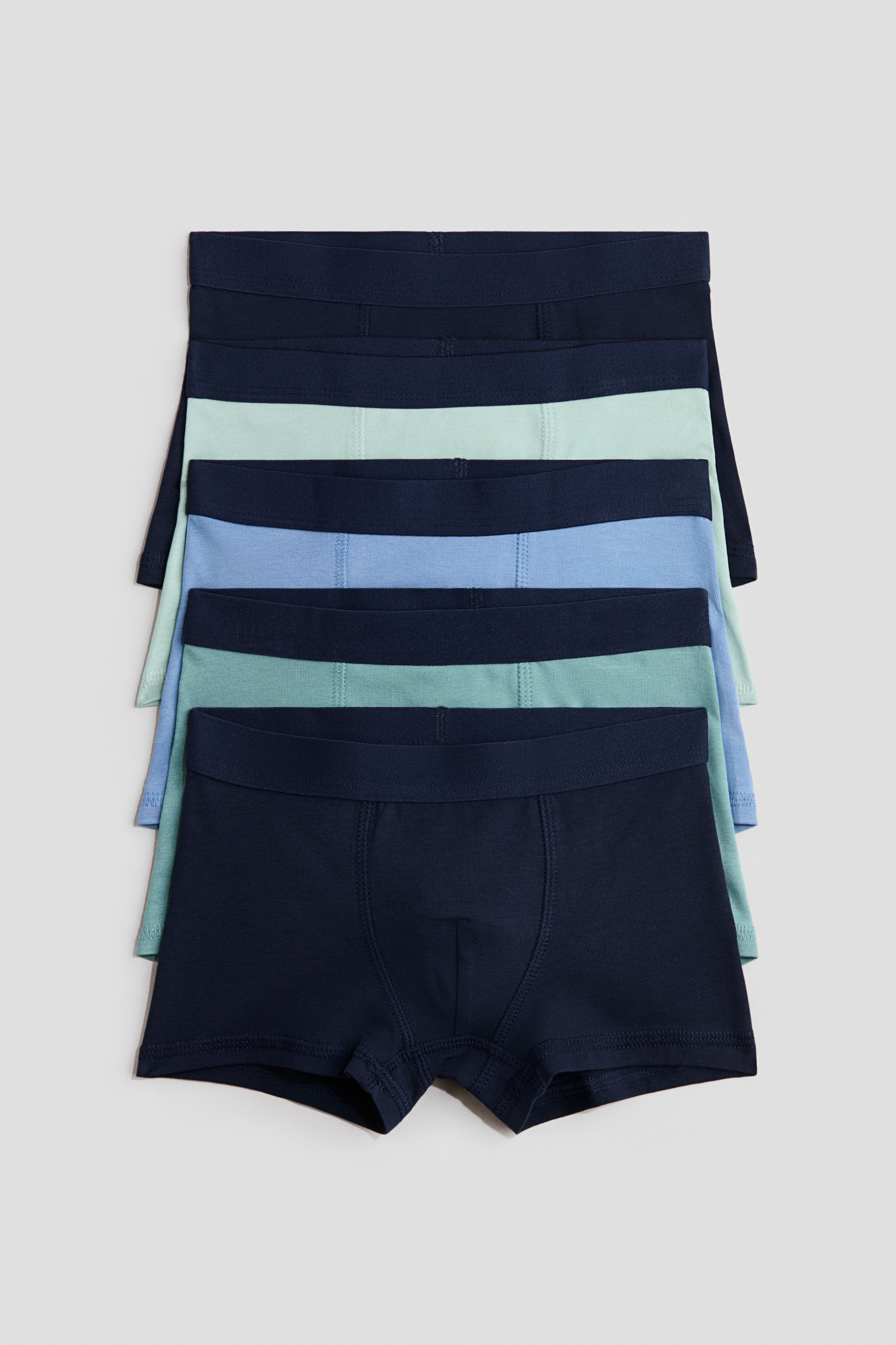 5-Pack Cotton Boxer Briefs