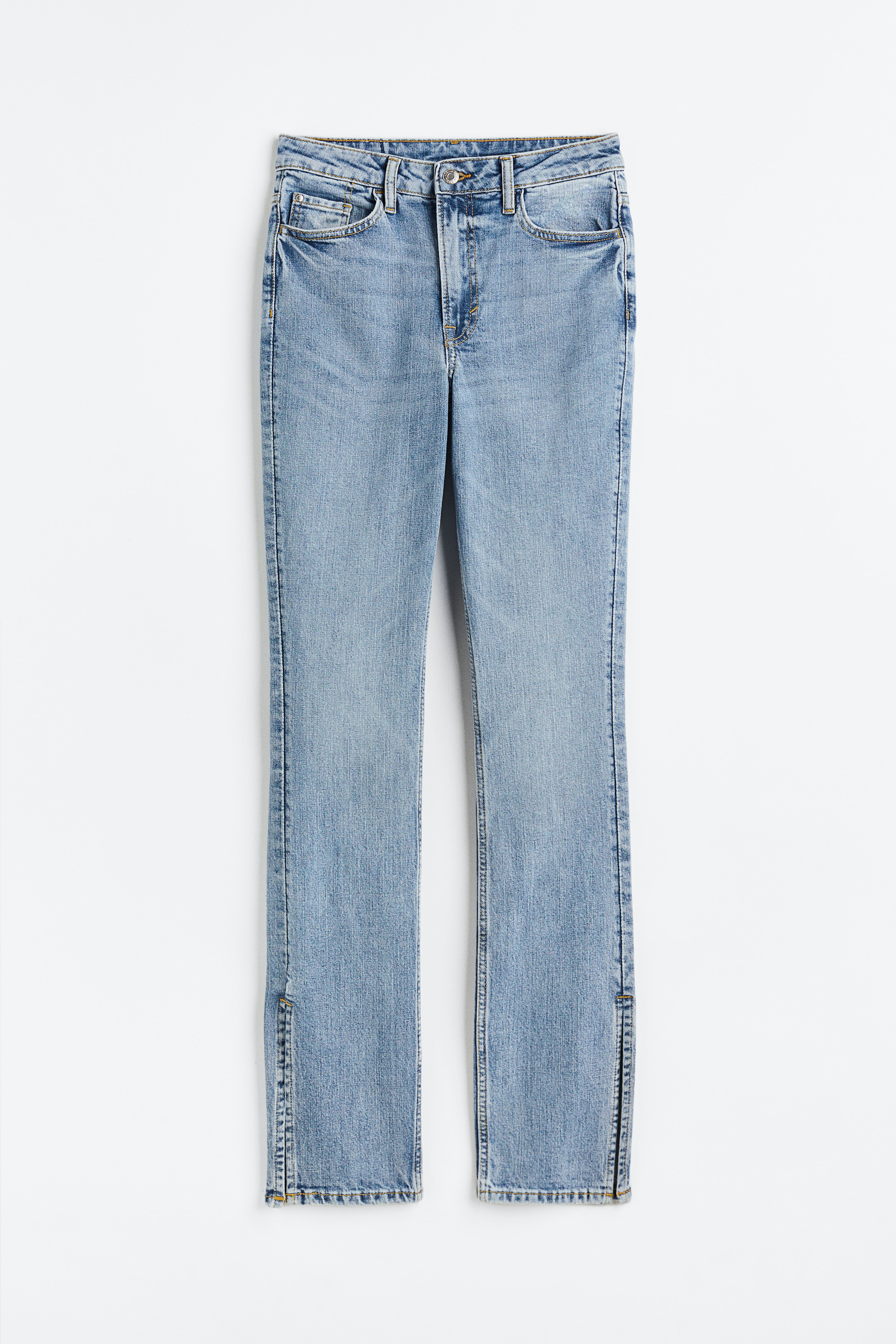 H&m light blue skinny jeans hotsell