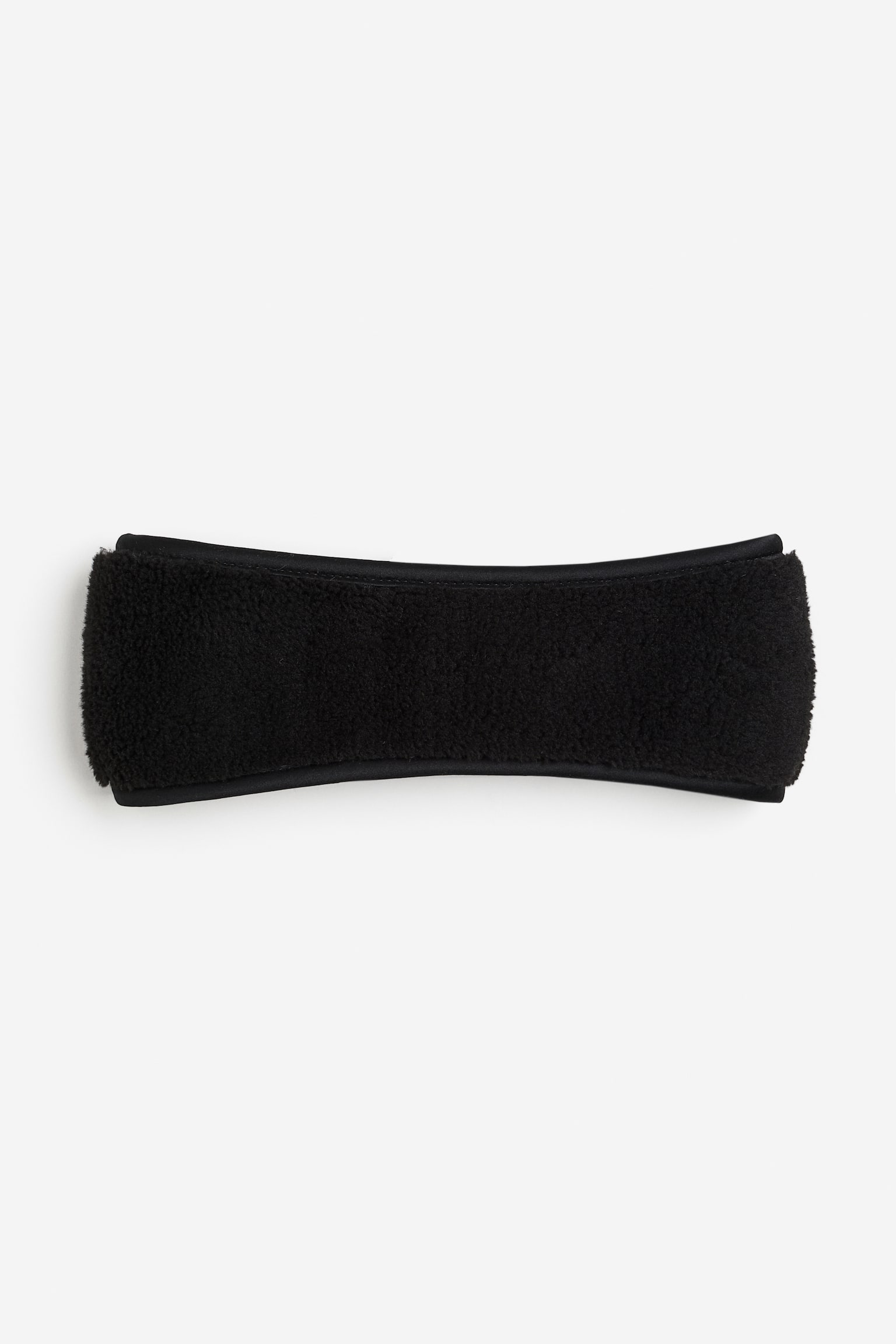 Teddy headband - Black/Cream - 1