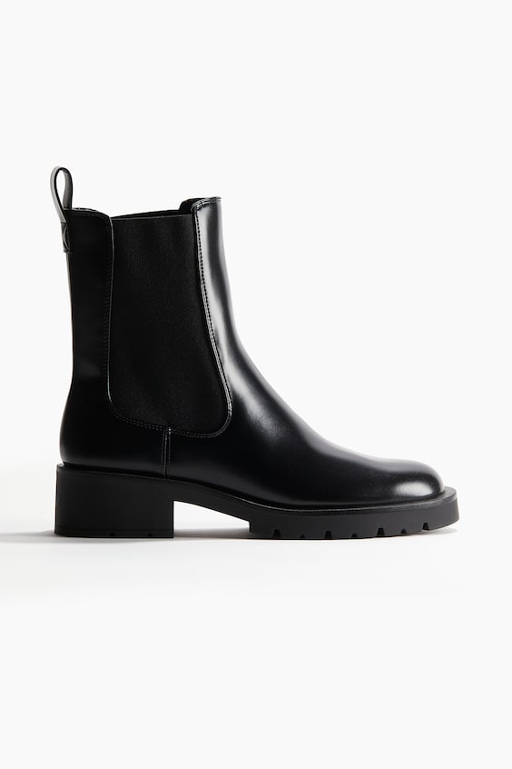 Женские ботинки H&M Chelsea, цвет: Чёрный