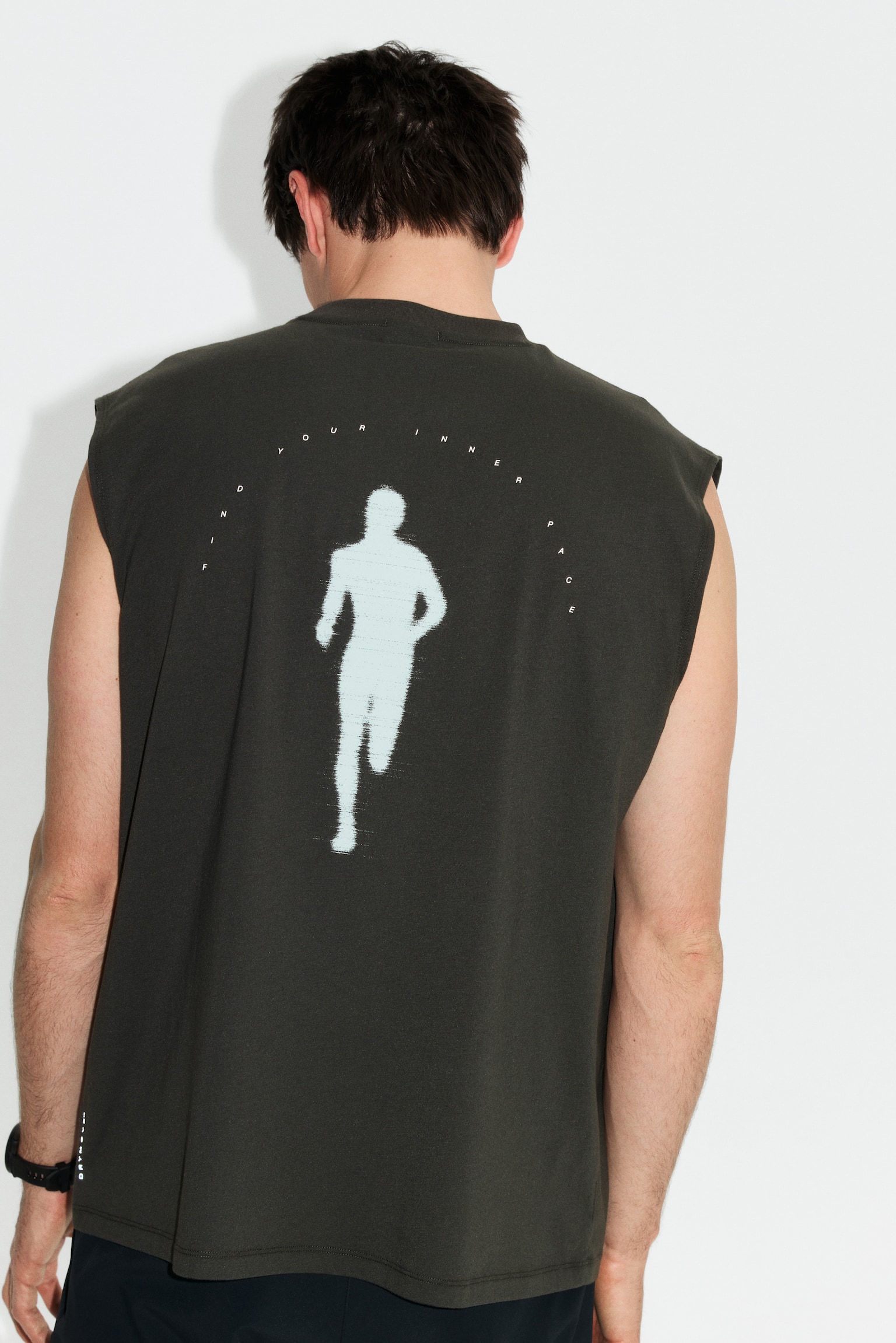 Camiseta de deporte DryMove™ sin mangas Loose Fit - Gris oscuro/Inner running/Blanco/Inner peace/Gris jaspeado/La puissance/Gris oscuro - 6