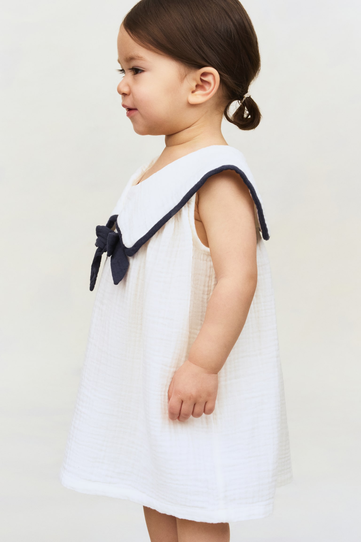 2 Parçalı Pamuklu Muslin Set - Beyaz - 6