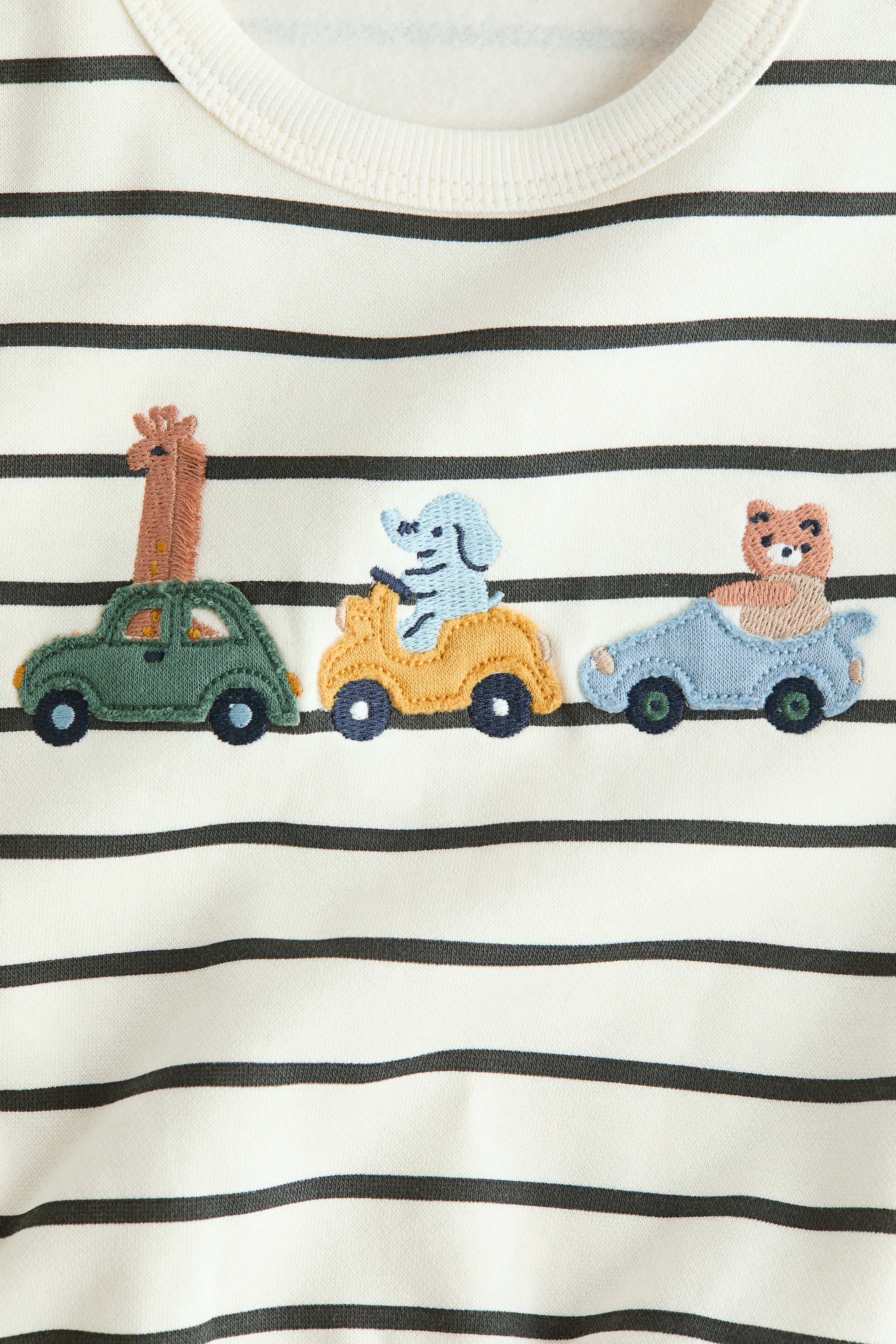 View larger image: Sweatshirt with Motif - White/cars - Kids | H&M US 5