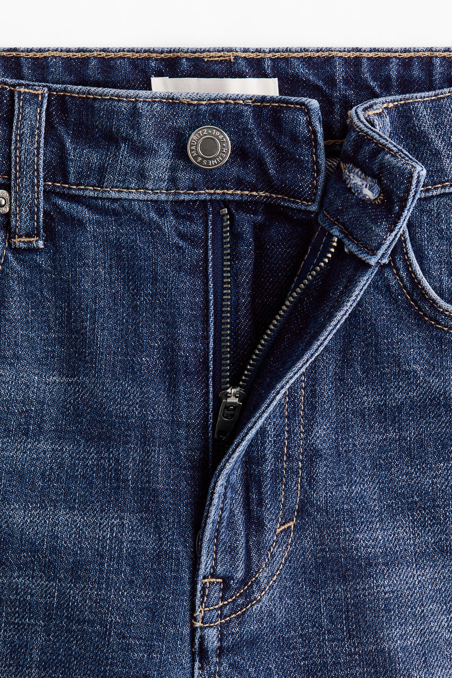 Denim Bermuda shorts - כחול ג'ינס/כחול ג'ינס/כחול ג'ינס בהיר - 2