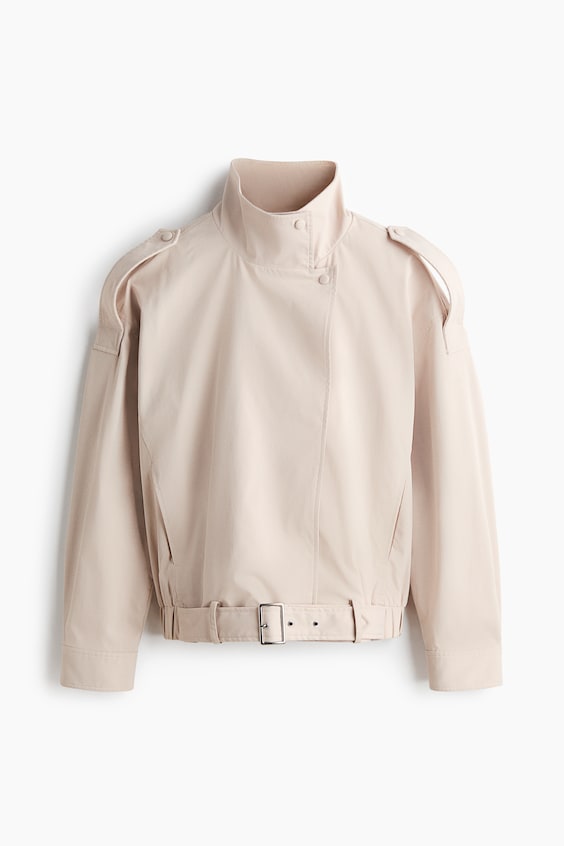Женские куртки H&M Oversized Jacket with Belt