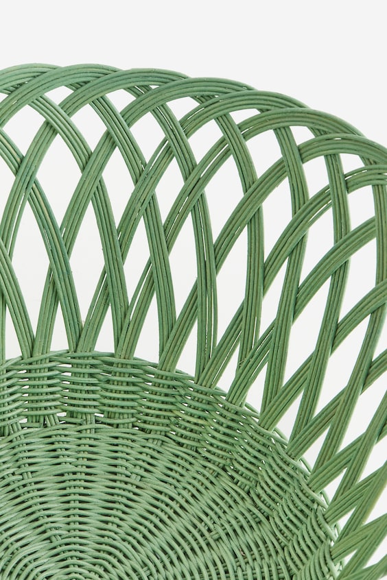 Green Large Rattan Storage Basket at H&M Home | H&M US