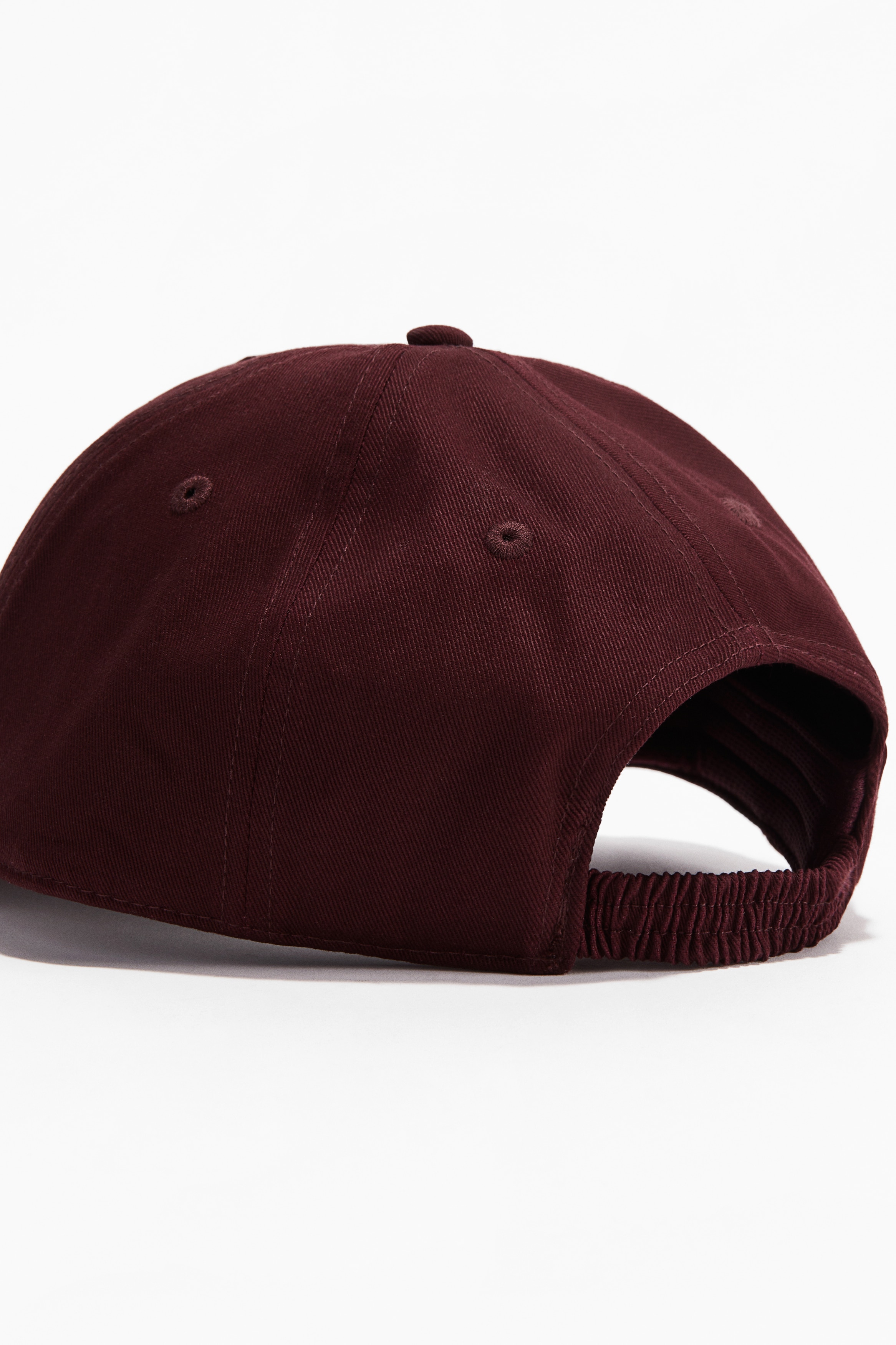 Appliquéd Twill Cap - Burgundy/Triangle d'Or - Men | H&M US