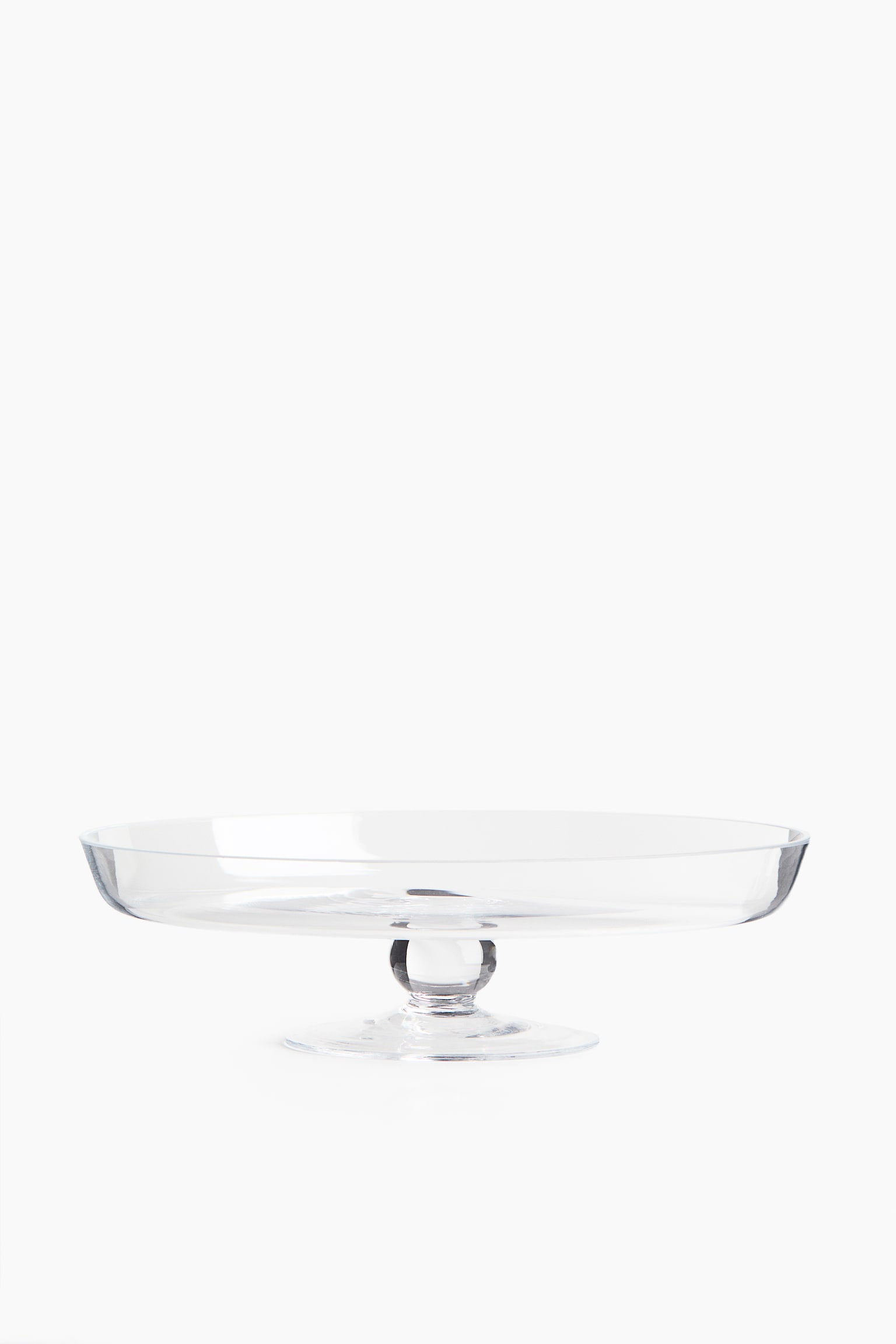 Glass cake stand - Transparent