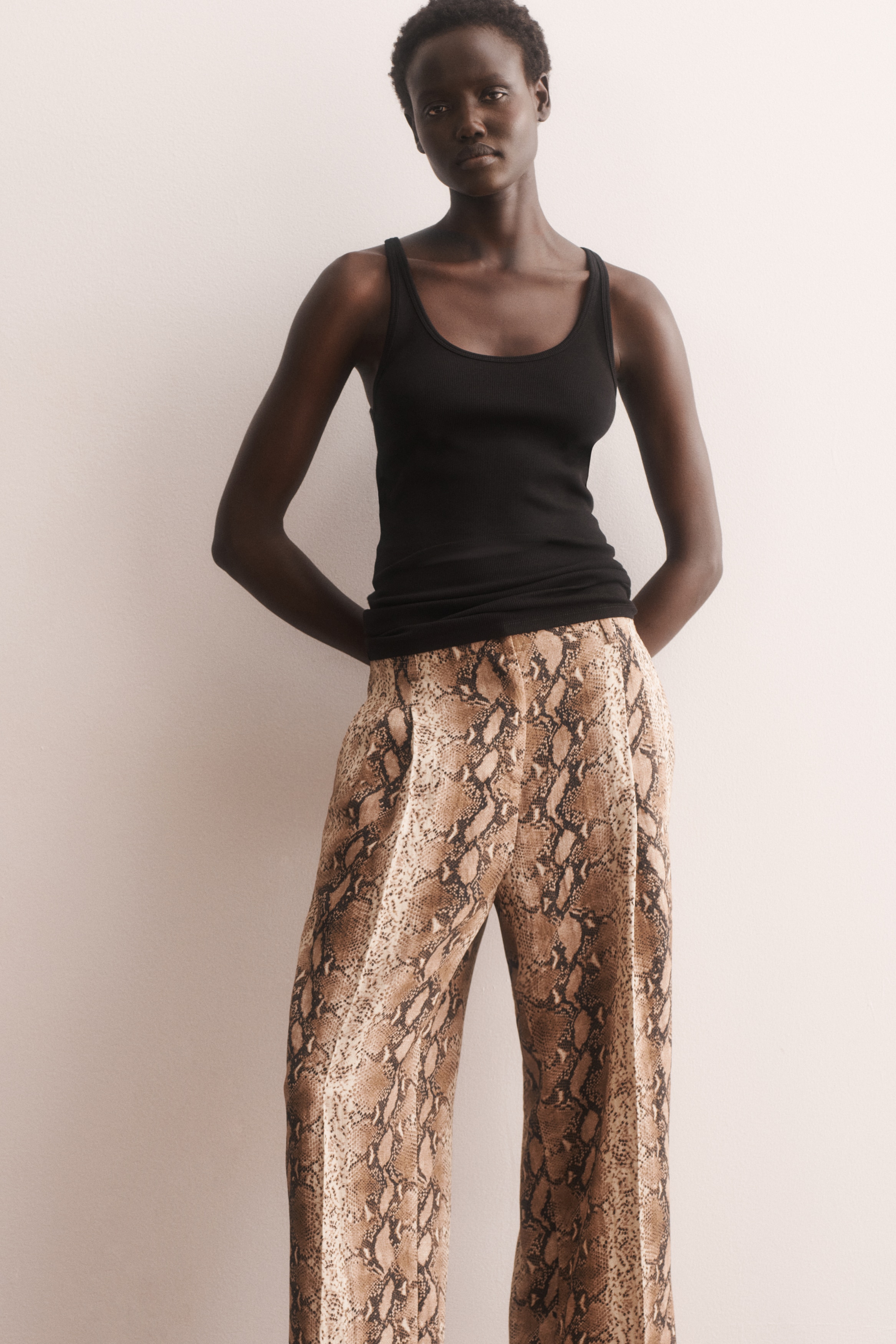 ladies beige dress pants Women's Wide Leg Business, Loose Casual Pants,for Women High Waist Office Business Casual Trousers Pants (Beige,L) : Clothing, Shoes & Jewelry Product Description H&m Beige Pants Ladies Beige
