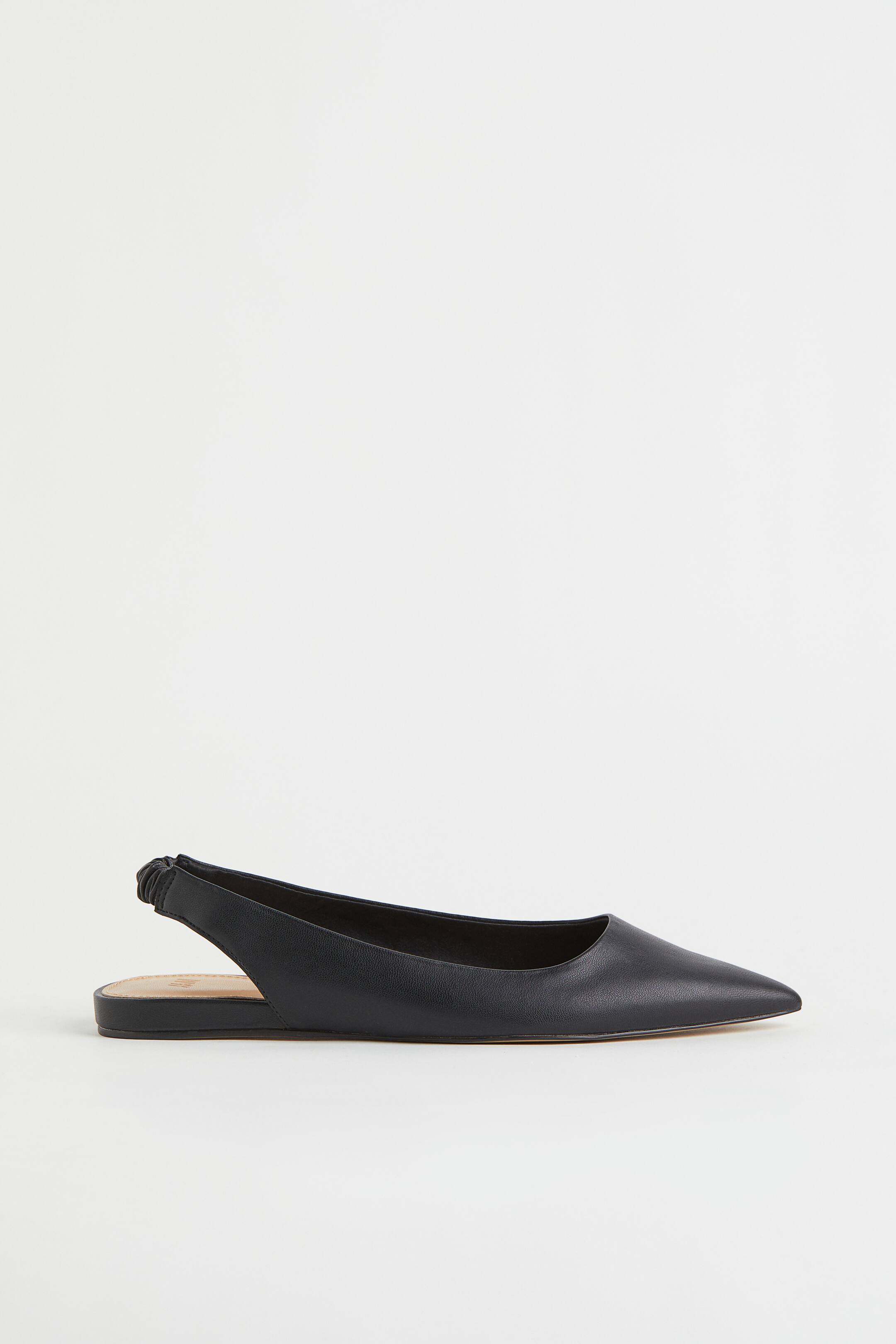 View larger image: Pointed slingbacks - Black - Ladies | H&M GB 1