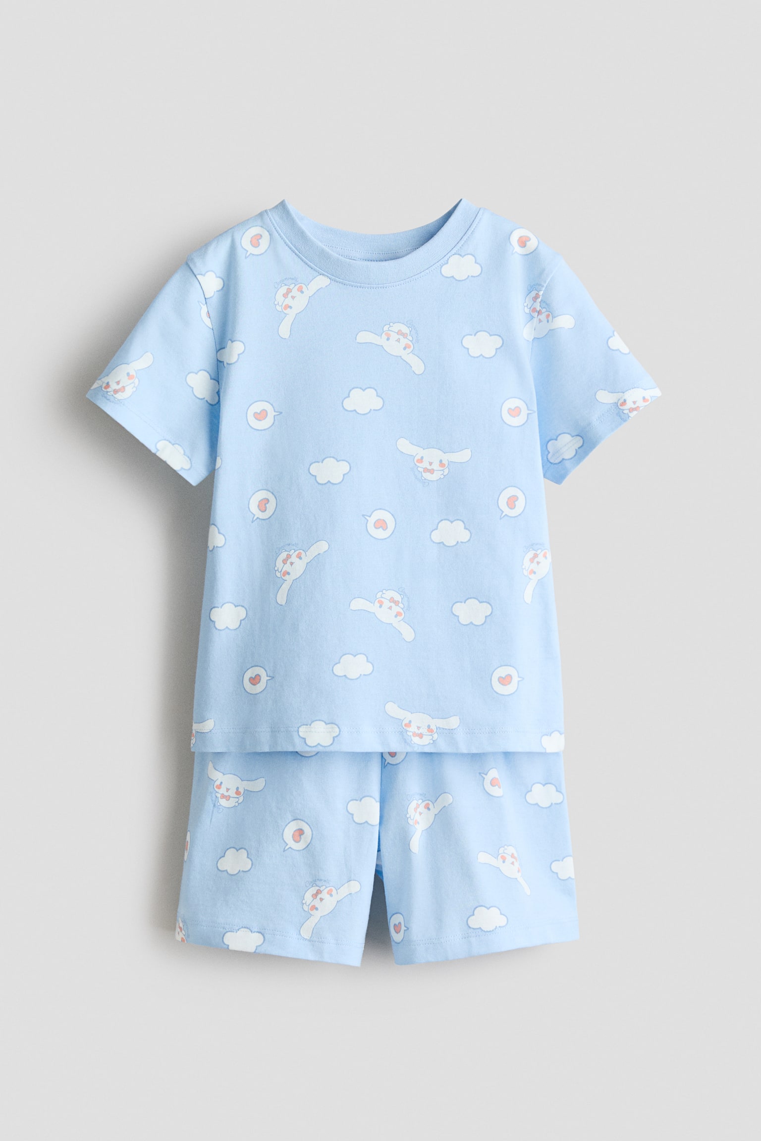 Printed cotton pyjamas - Light blue/Cinnamoroll