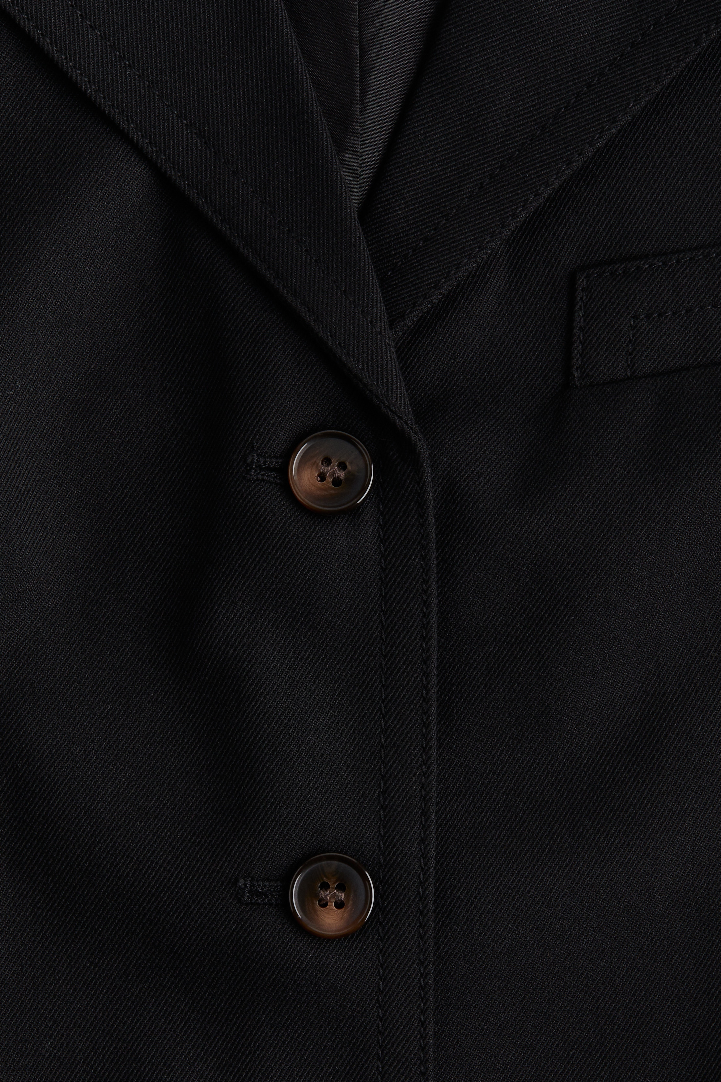 Twill blazer dress