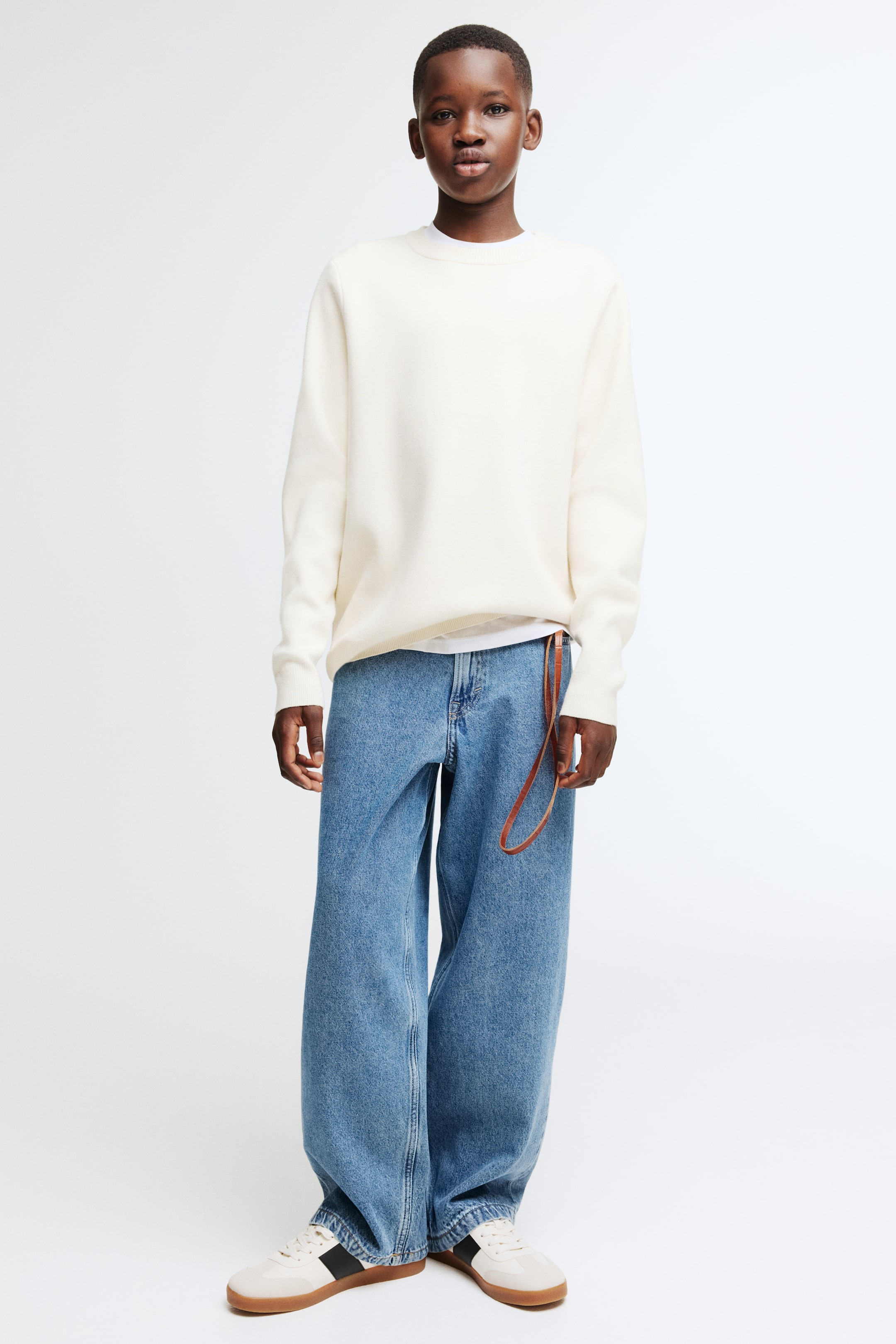 Ver imagen más grande: Baggy Fit jeans - Azul denim - NIÑOS | H&M ES 1