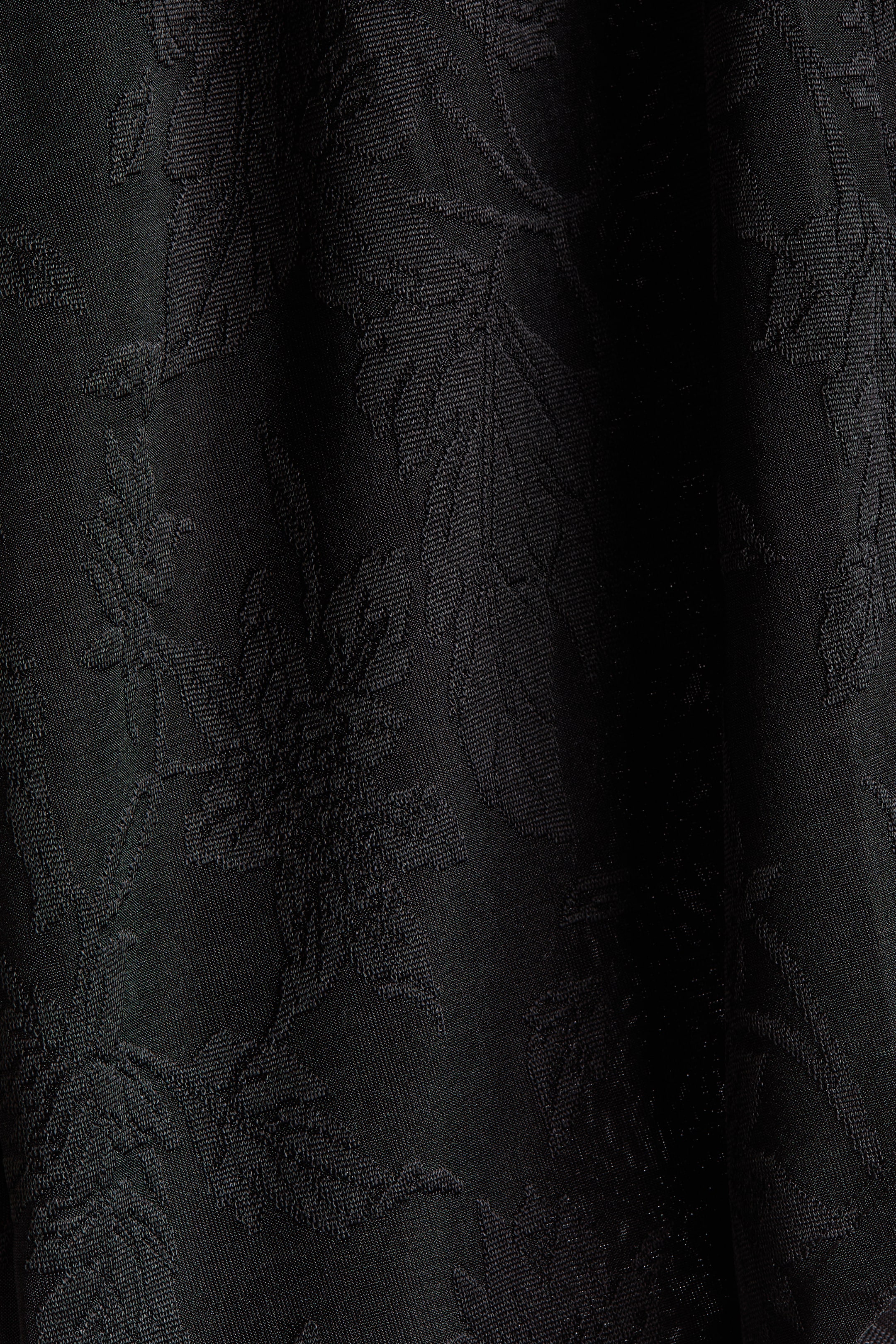 Jacquard-Jersey Bandeau Top