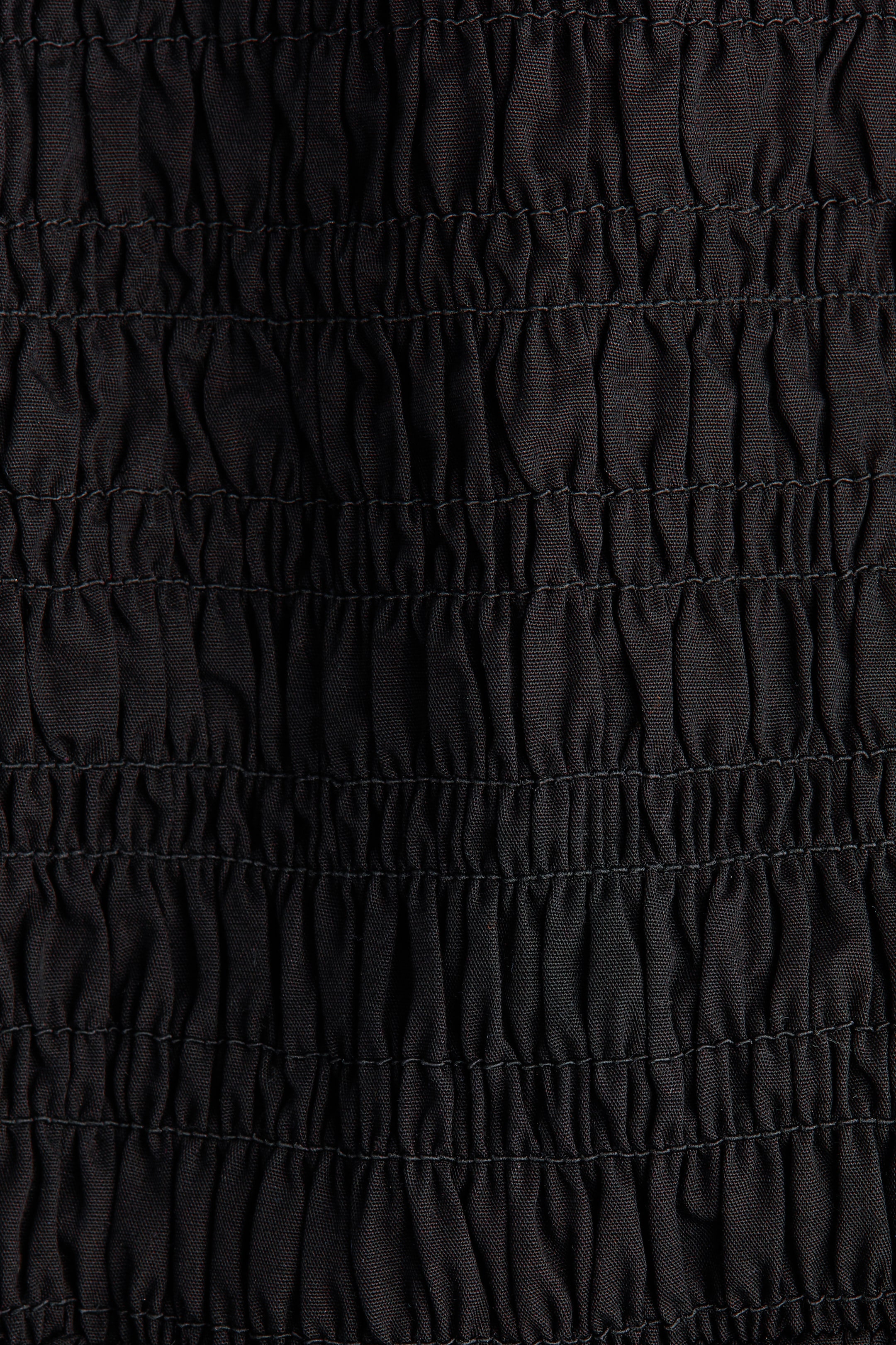 Robe smockée en popeline