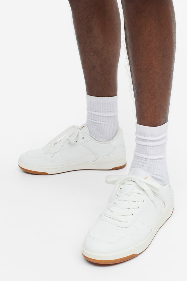 Sneakers - Hvit/Beige/Hvit/Hvit/Blå - 2