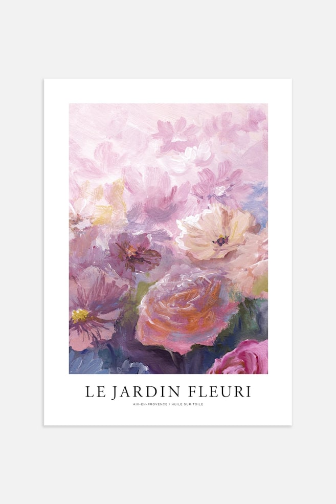 Le Jardin Fleuri Poster - Le Jardin Fleuri Ii/Le Jardin Fleuri I - 1
