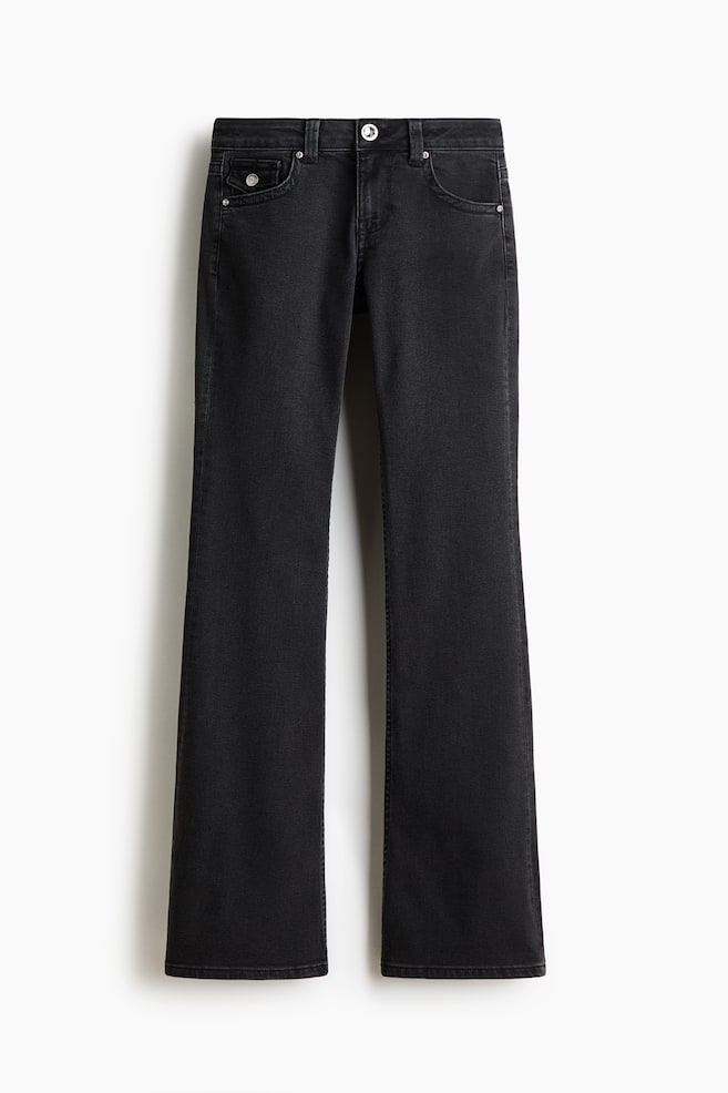 Flared Low Jeans - Washed black/Denim grey/Dark denim blue/Denim blue/Light denim blue/Denim blue - 1