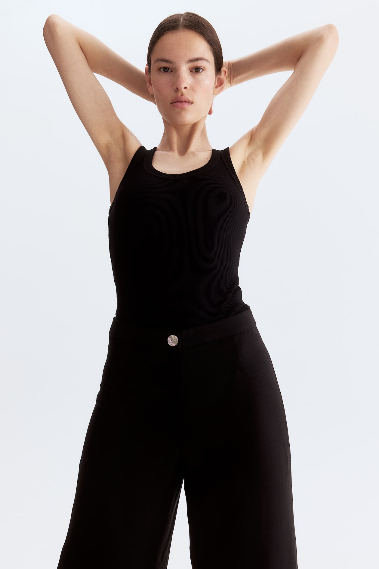 Linen-Blend Pants - image 3
