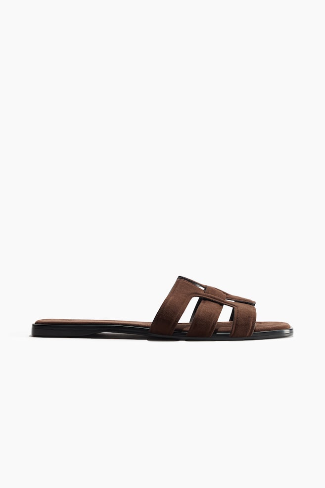 Sandalias - Marrón oscuro/Marrón/Negro/Beige - 4