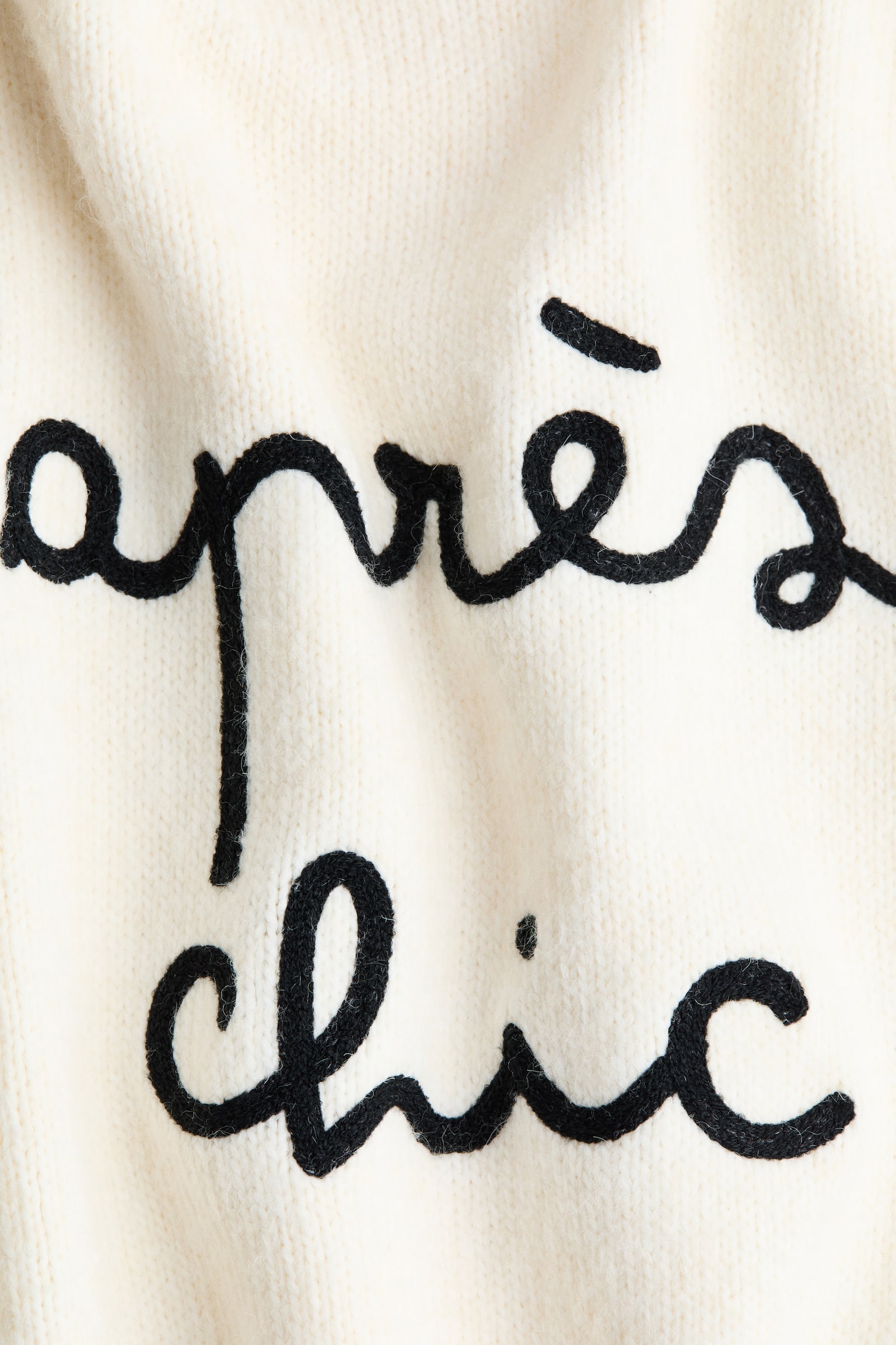 Jacquard-motif jumper - Cream/Après Chic/Dark grey marl/Les Alpes - 4