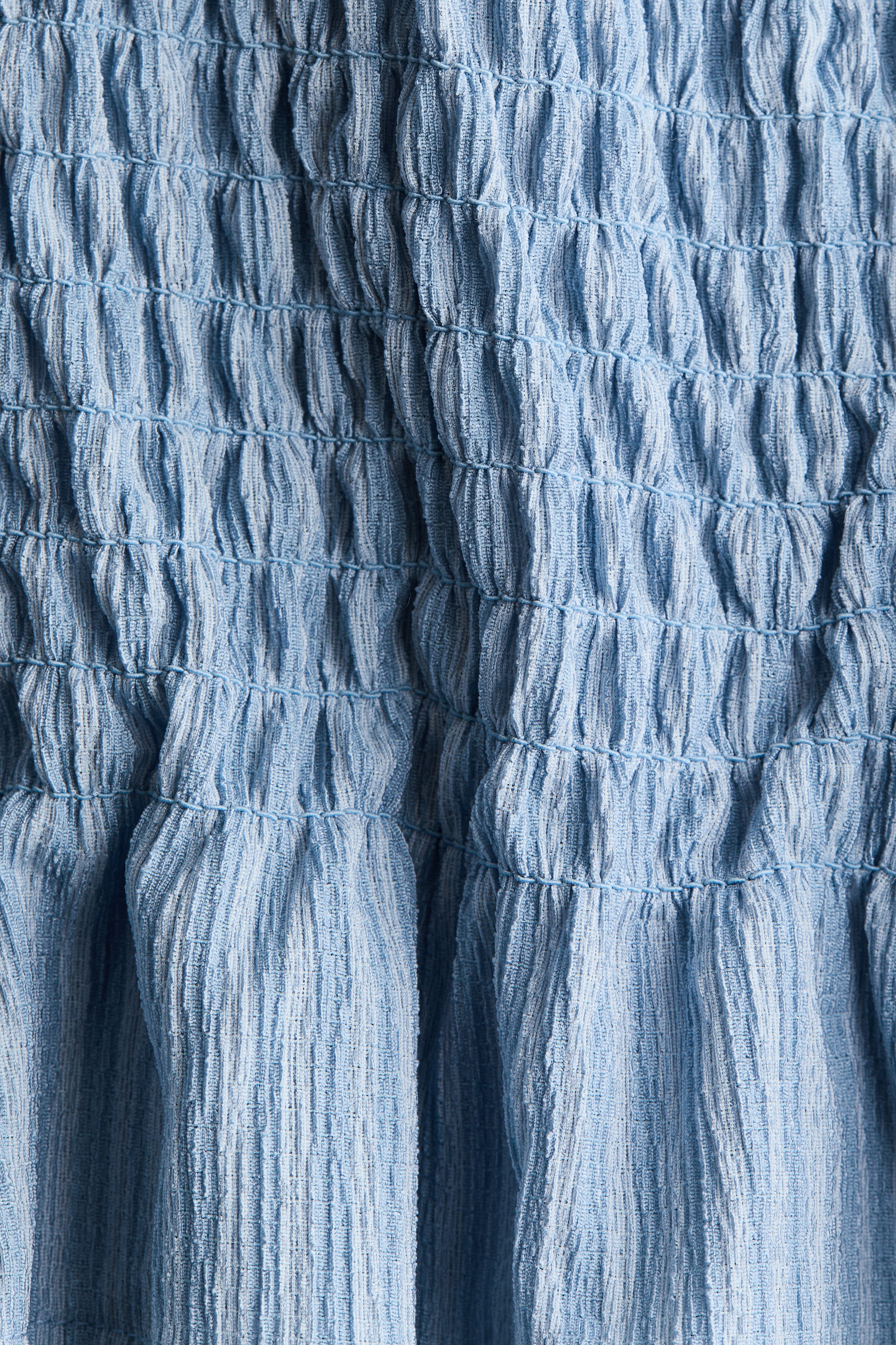 Smocked Crinkled Top