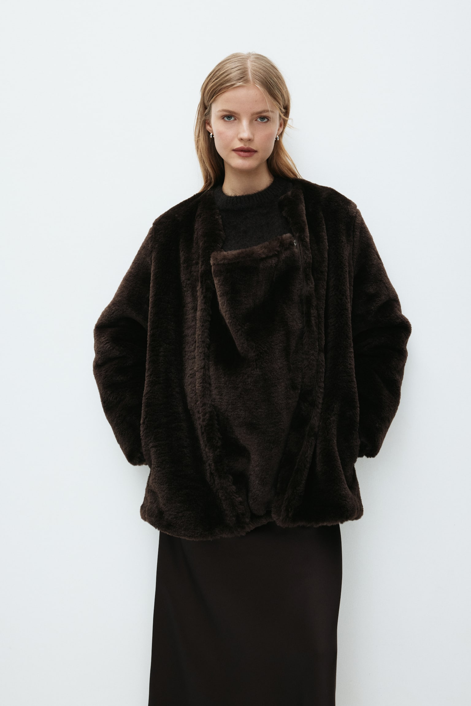 MAMA Veste de portage Before & After - Brun foncé/Crème - 6