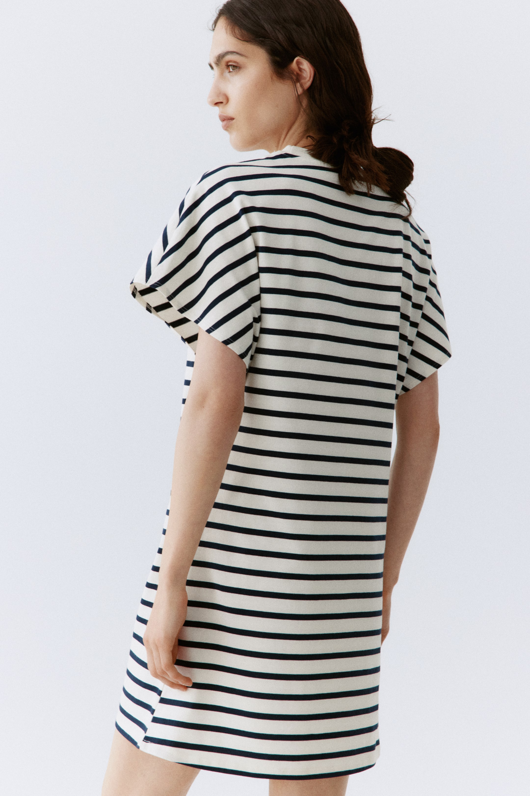 Robe T-shirt en coton