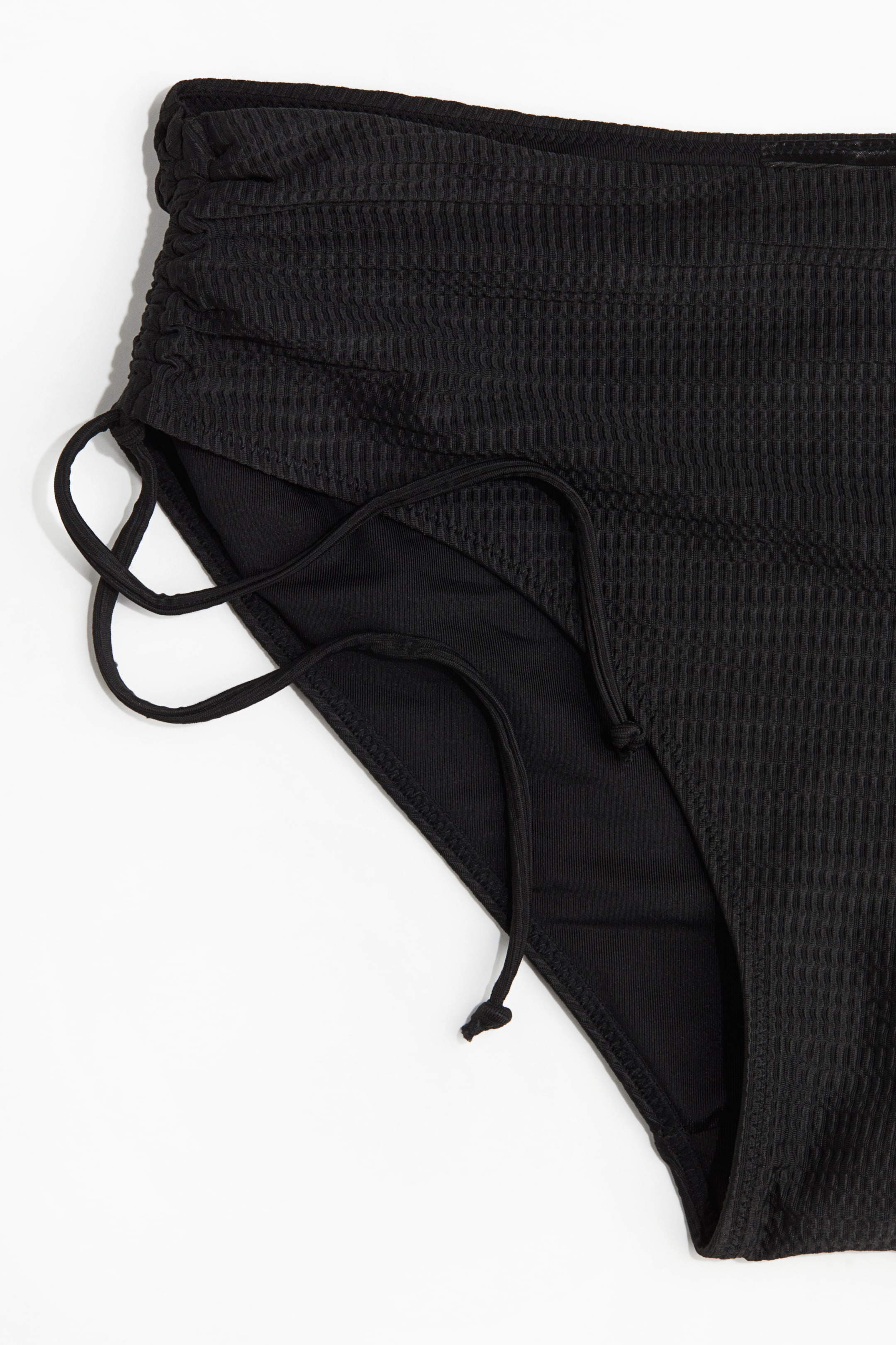 Drawstring-Detail Bikini Bottoms