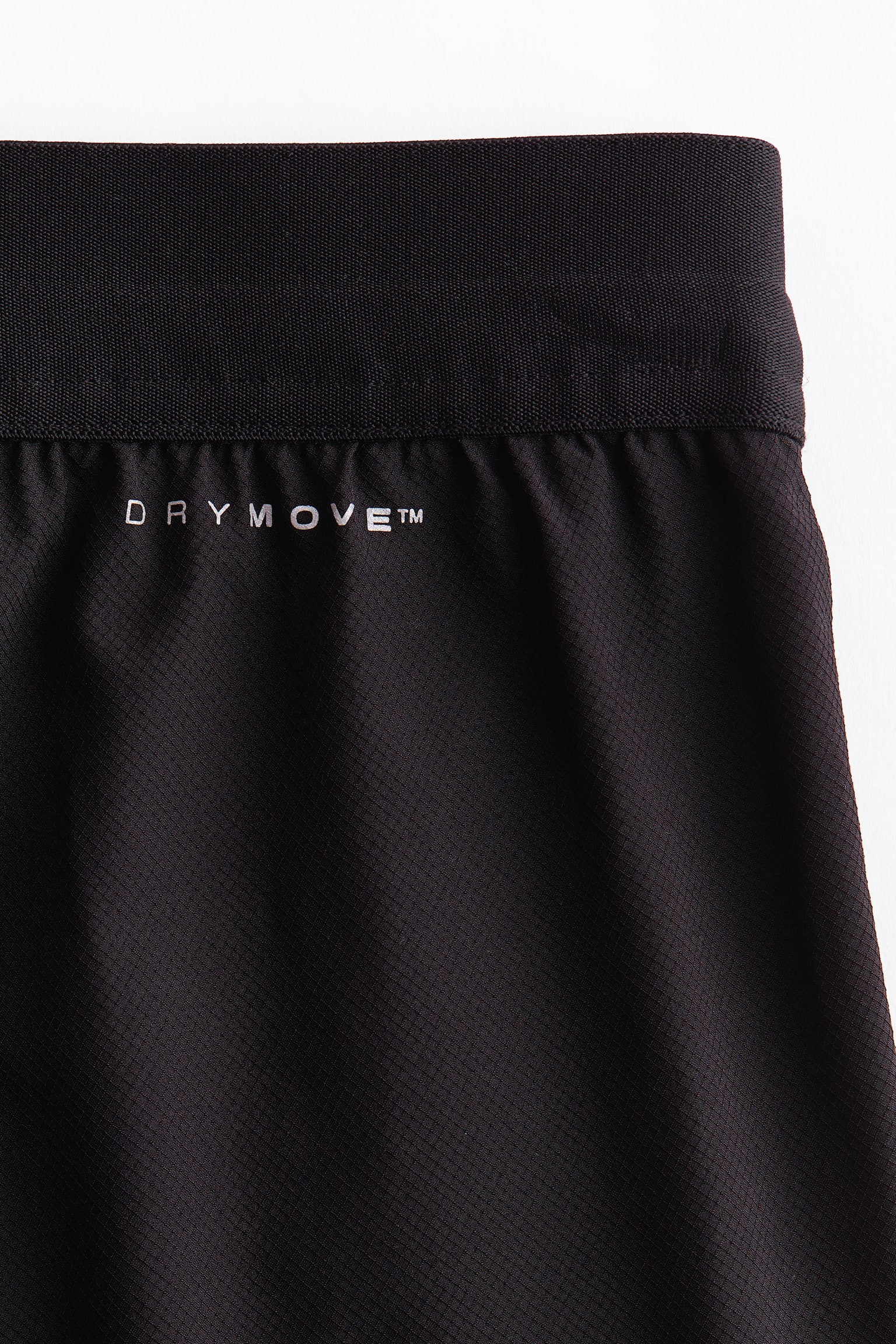 Мужские шорты H&M Move Regular-Fit Tennis with DryMove™, цвет: Чёрный — фото 6
