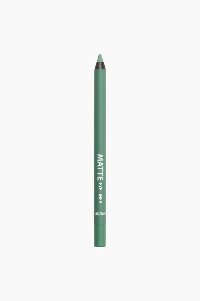 Matte Eye Liner - Alligator/Chocolate Brown/Mole/Classic Grey/Ocean Mist/Nude/Midnight Blue/Matt Black/Forest Green/Grey/True Violet/Dover White/Caribbean/Mocha/Black Violet/Crazy Blue/Mahogany/Olive Green/Dusty Violet - 1