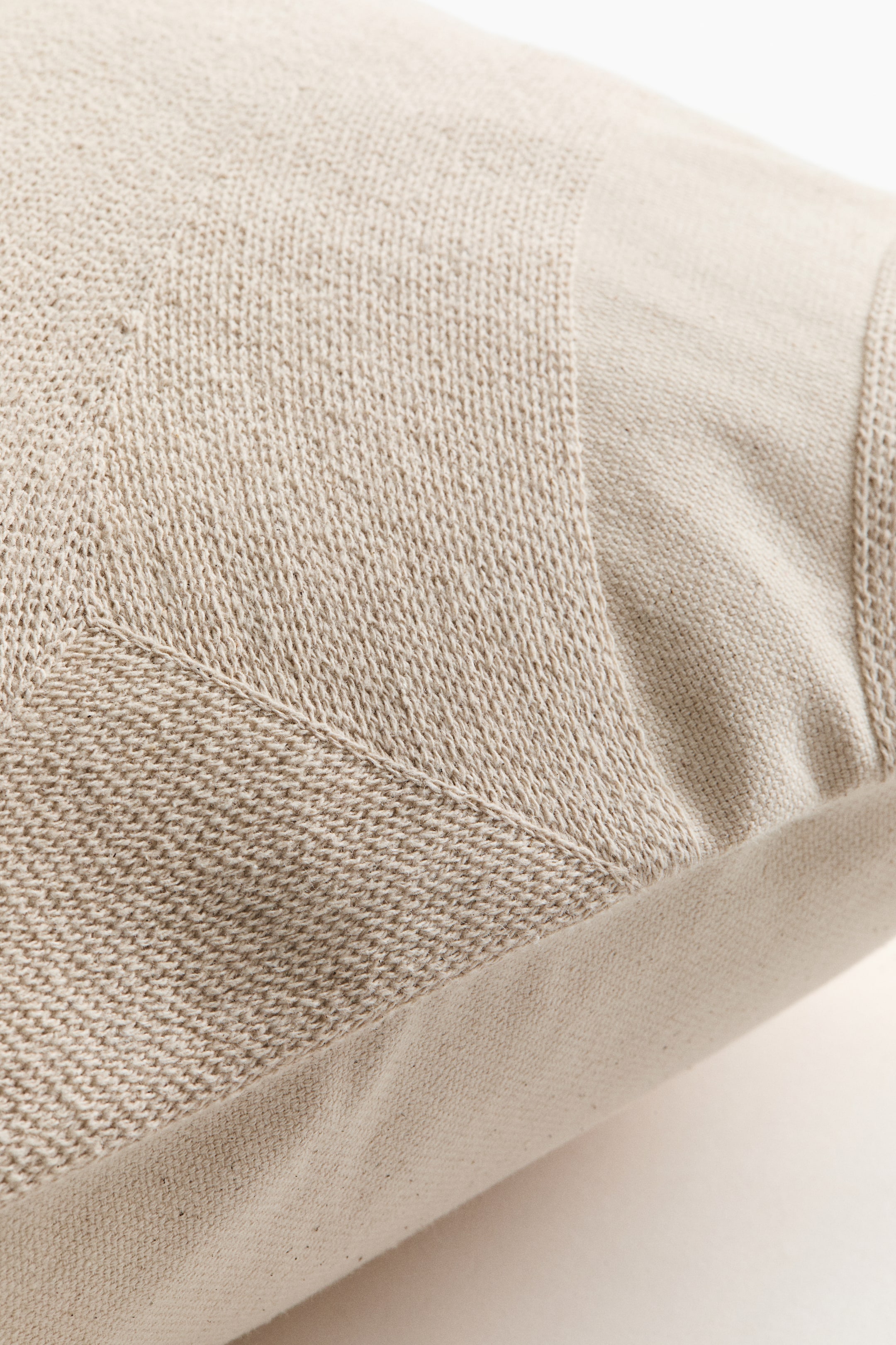 View larger image: Embroidered Cushion Cover - Light beige - Home All | H&M CA 4